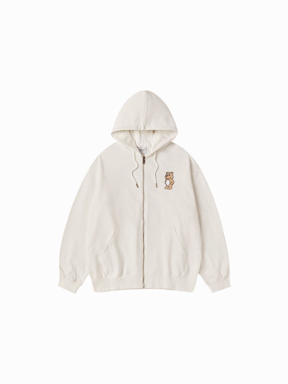아크메드라비(ACME DE LA VIE) STAND 2D AC BEAR HOODIE ZIP UP