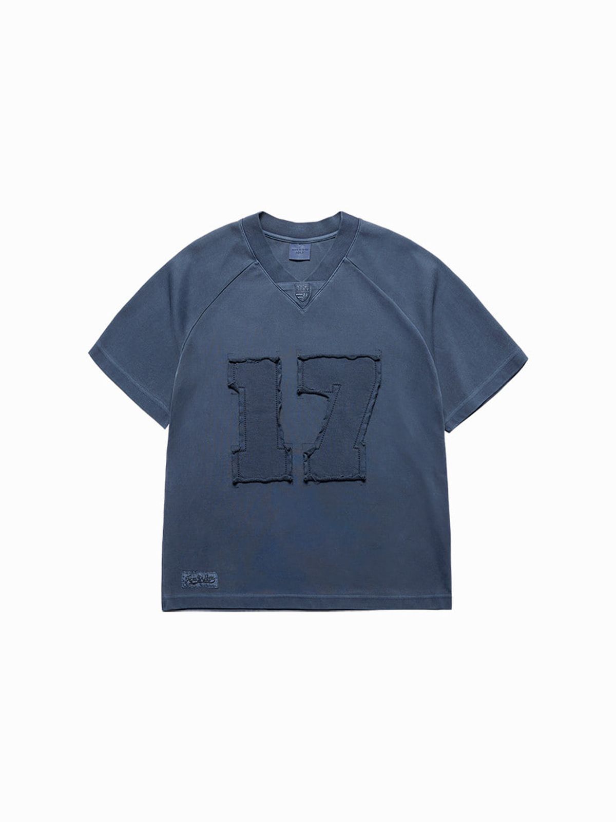 아크메드라비(ACME DE LA VIE) PIGMENT OVERSIZED RUGBY SHORT SLEEVE T-SHIRT