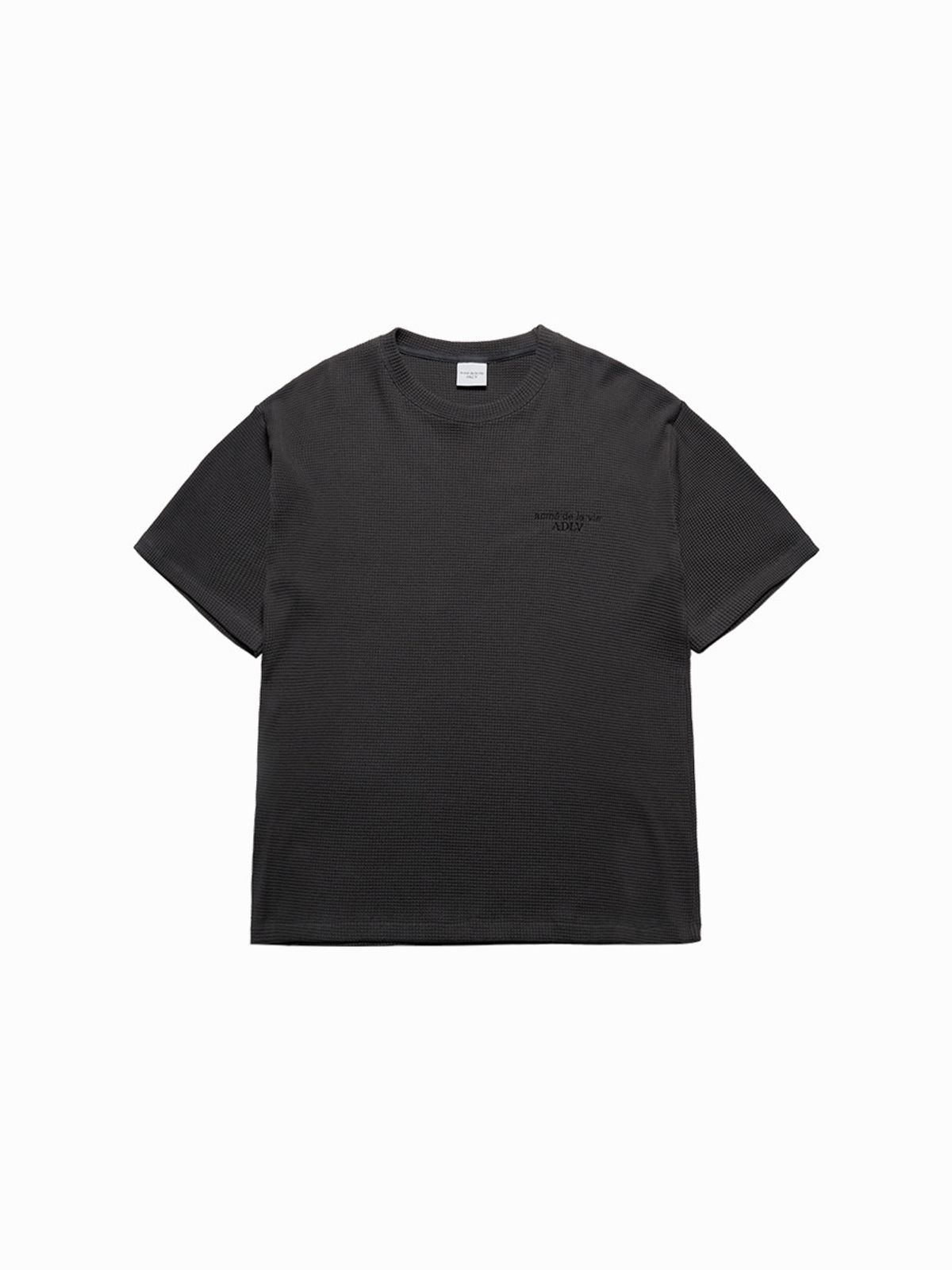 아크메드라비(ACME DE LA VIE) BASIC LOGO WAFFLE SHORT SLEEVE T-SHIRT