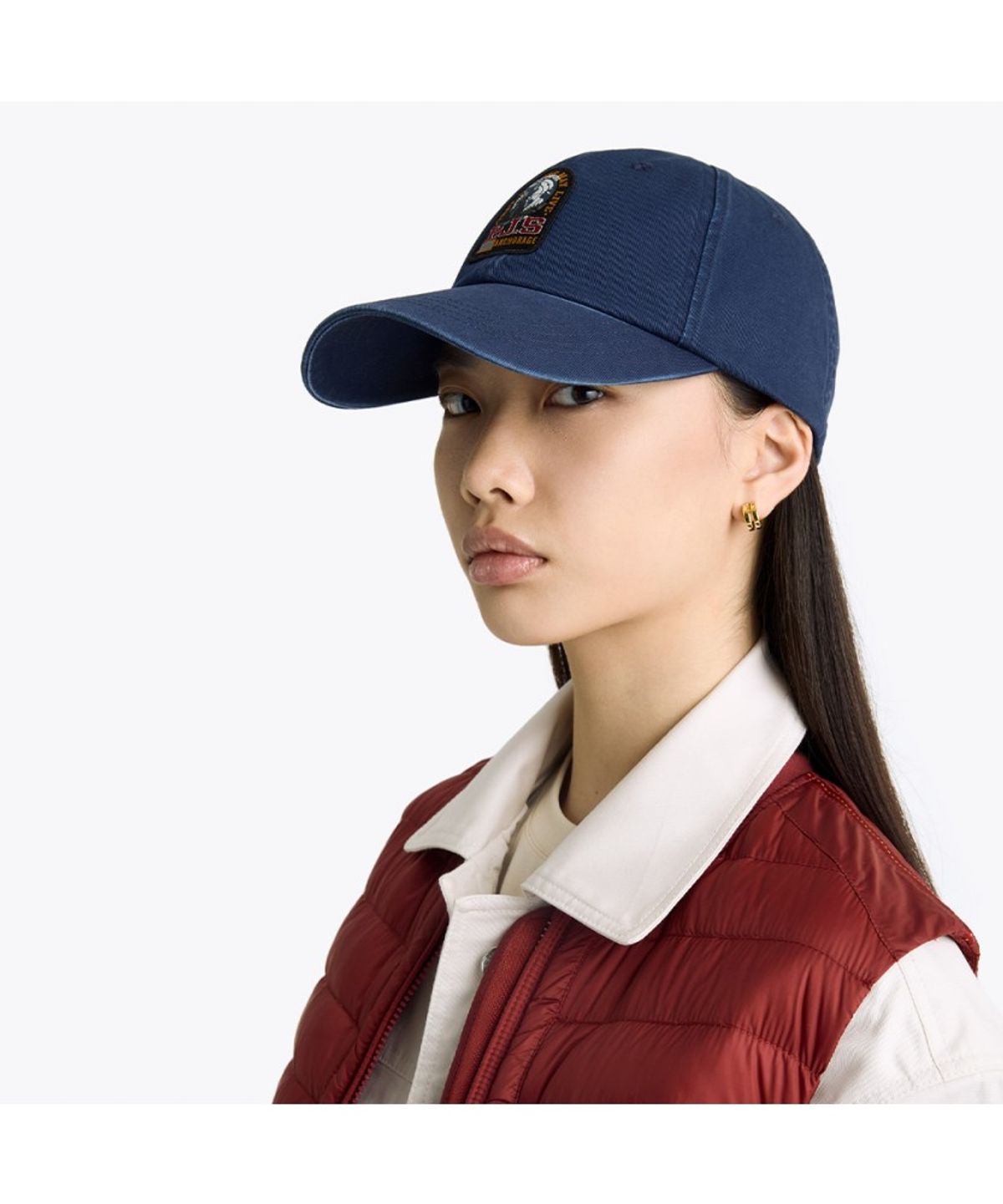 파라점퍼스(PARA JUMPERS) 유니섹스 패치 캡-Cadet Blue (26SMPABCHA02PJ0706)