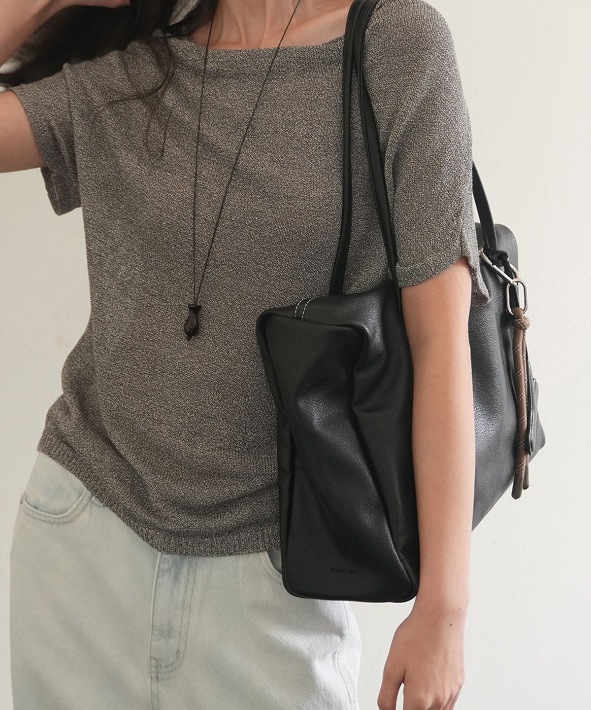데누(DENU) Coee Office Bag [Black]