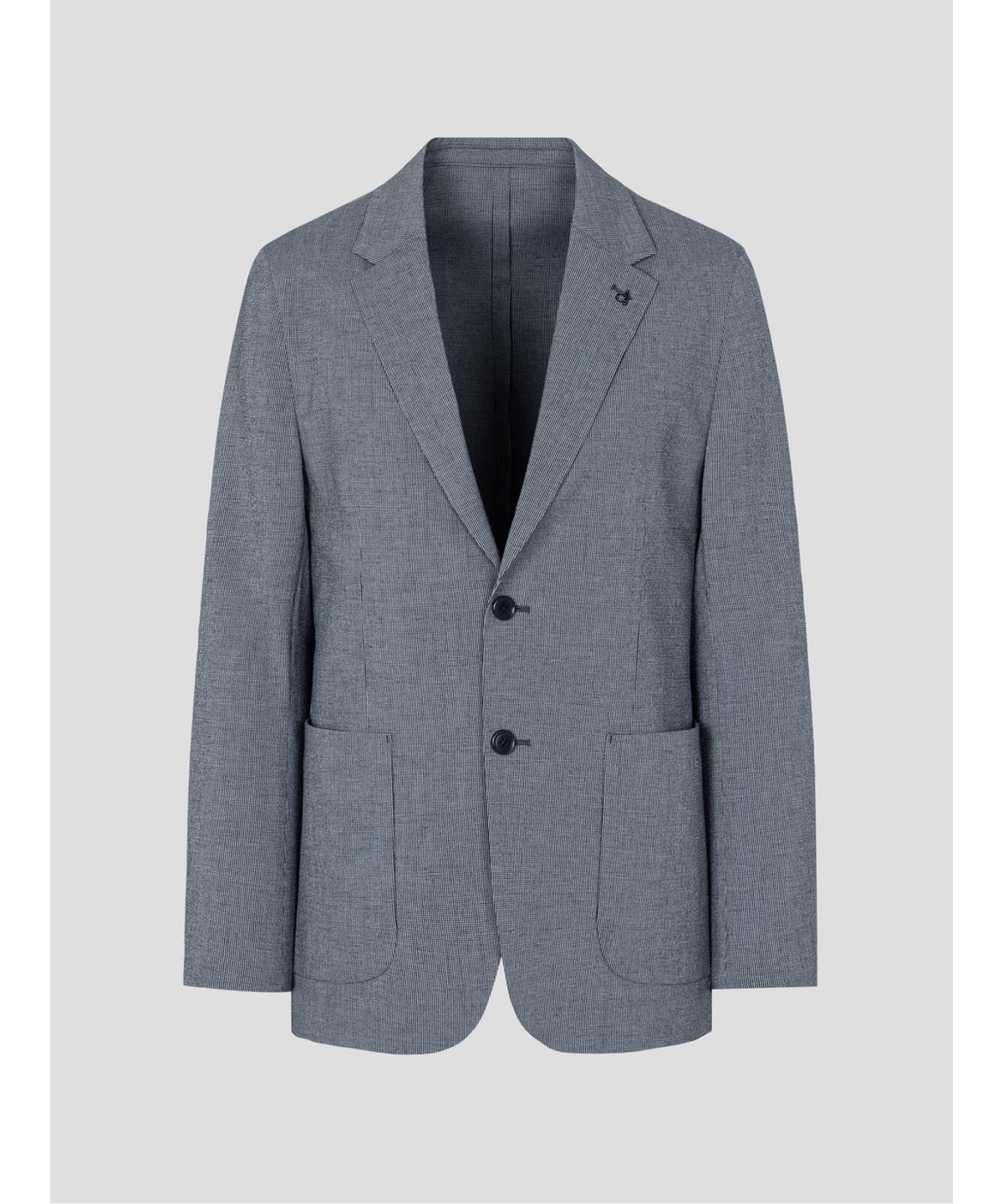 빈폴 멘(BEANPOLE MEN) 시어서커 패턴 셋업 재킷  네이비