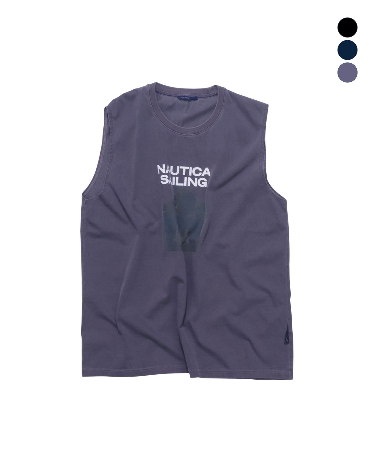 노티카(NAUTICA) 세일링 블록 슬리브리스(3colors) NTS5816