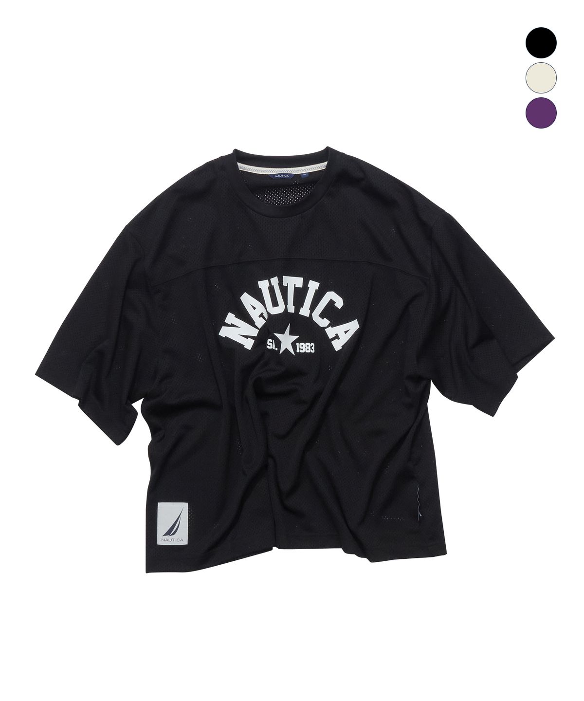 노티카(NAUTICA) 에어로메쉬 티셔츠(3colors) NTS5886