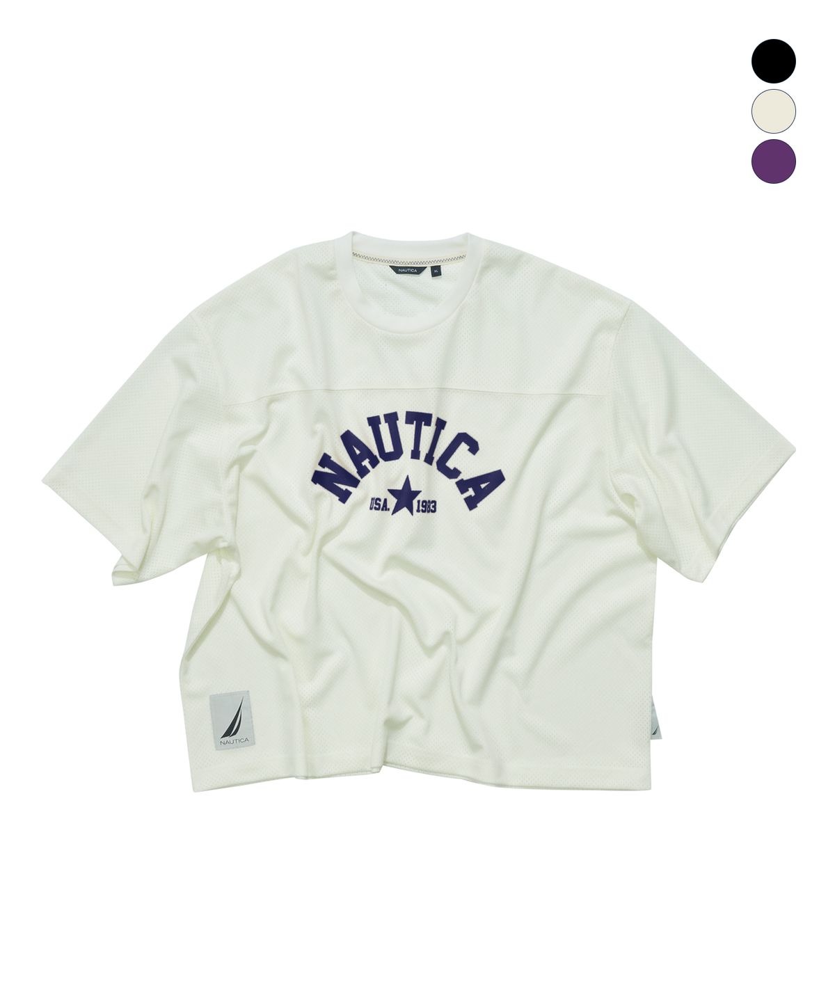노티카(NAUTICA) 에어로메쉬 티셔츠(3colors) NTS5886