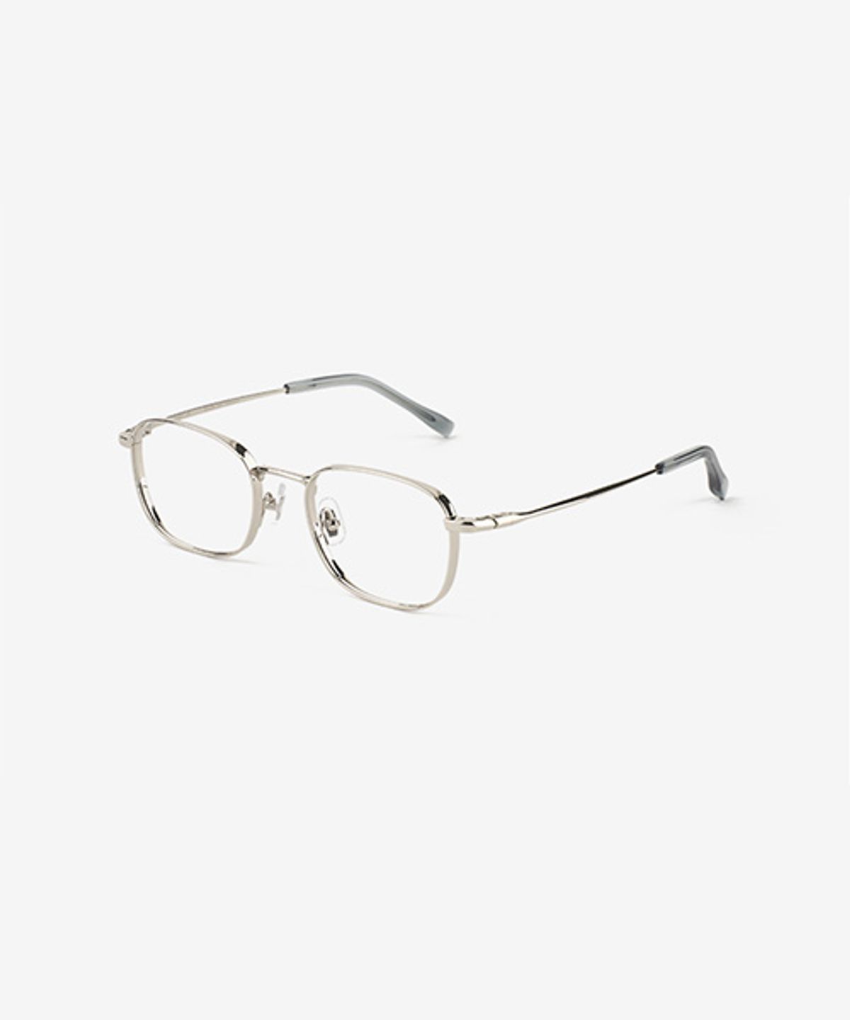 테츠오 아이웨어(TETSUO EYEWEAR) LS-02T 안경테 C5 SHINY SILVER