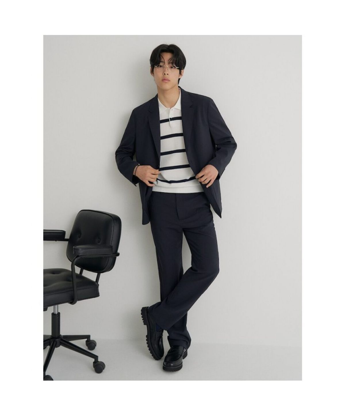 빈폴 멘(BEANPOLE MEN) 젠틀테크 셋업 컴포트핏 재킷  애쉬