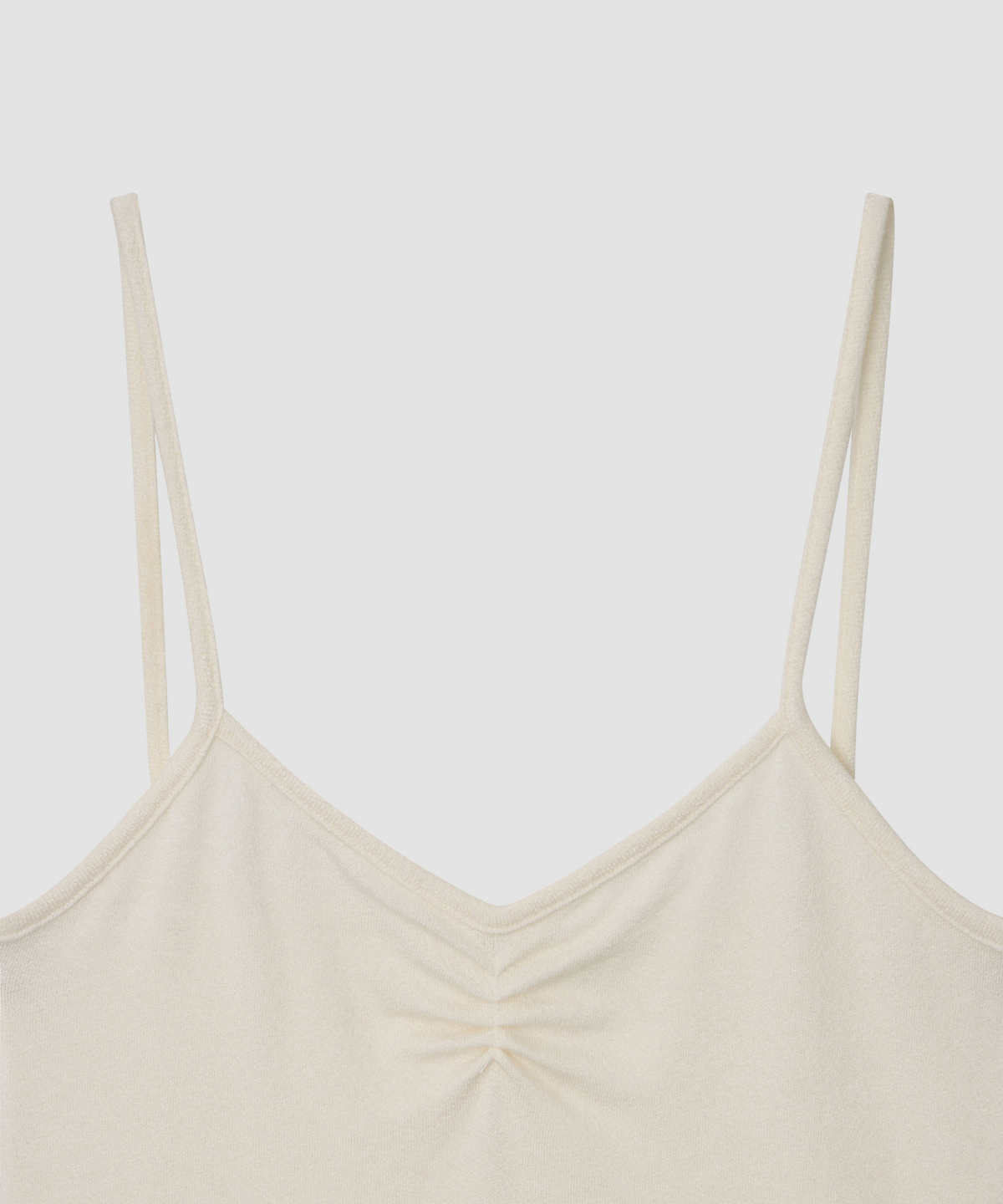 더 릴(THE LILLE) Like Shirring Sleeveless T_Ivory
