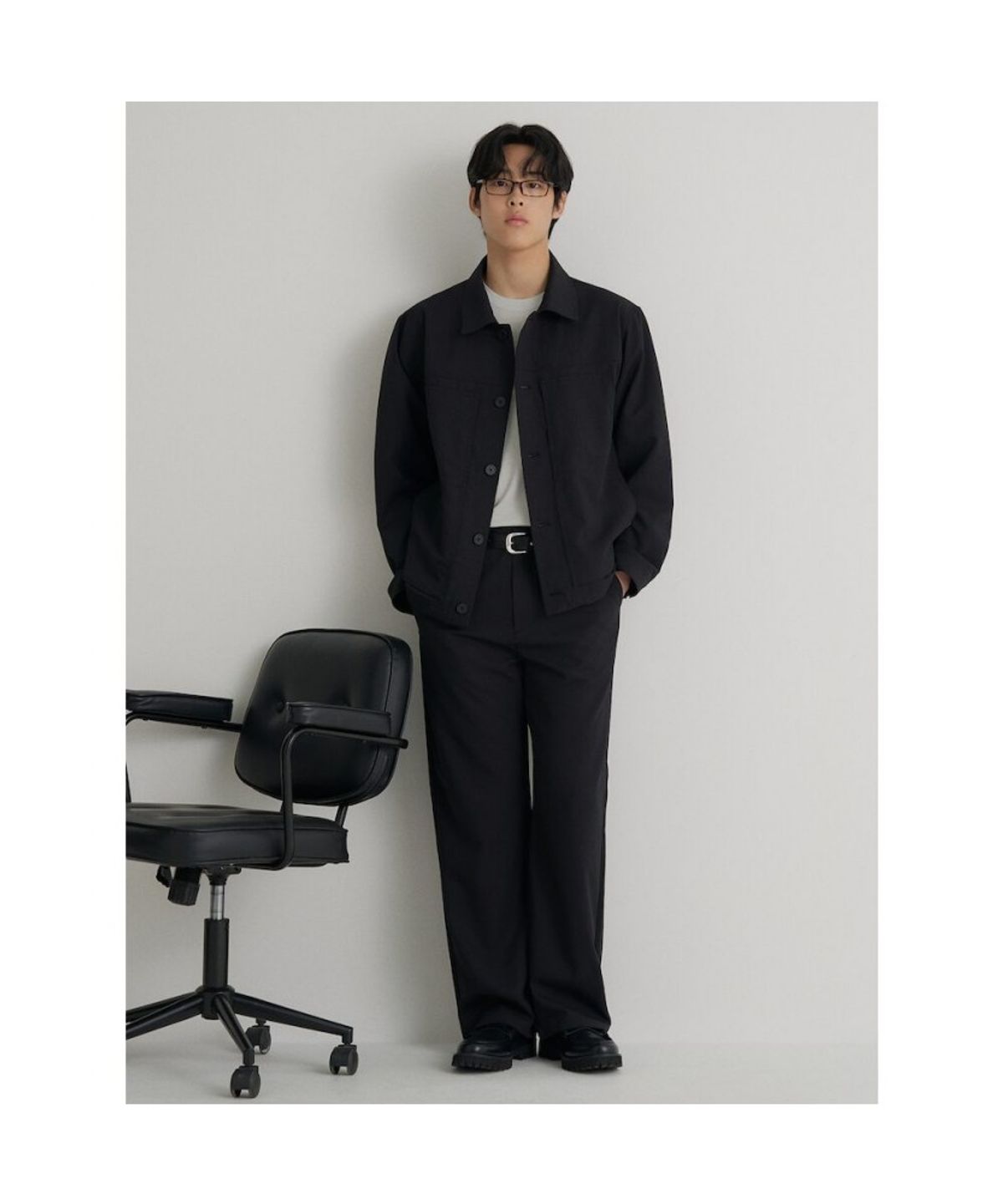 빈폴 멘(BEANPOLE MEN) 젠틀테크 트러커  블랙