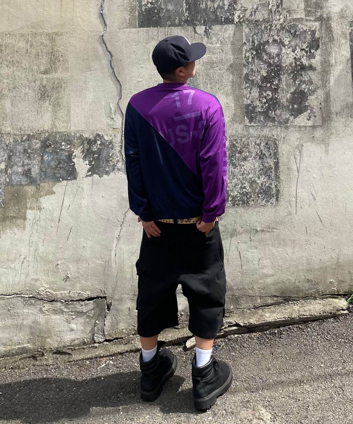 노티카(NAUTICA) 에어로메쉬 릿지 롱슬리브 티셔츠(2colors) NTL5866