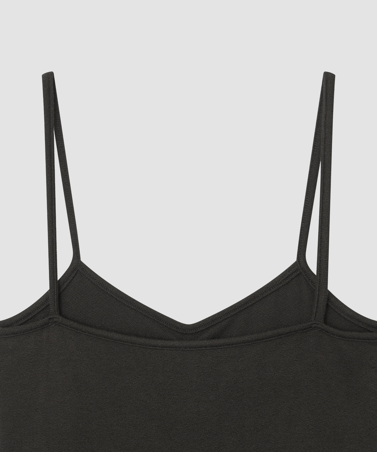 더 릴(THE LILLE) Like Shirring Sleeveless T_Charcoal