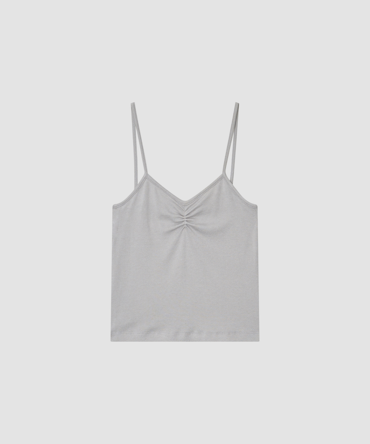 더 릴(THE LILLE) Like Shirring Sleeveless T_Light Gray