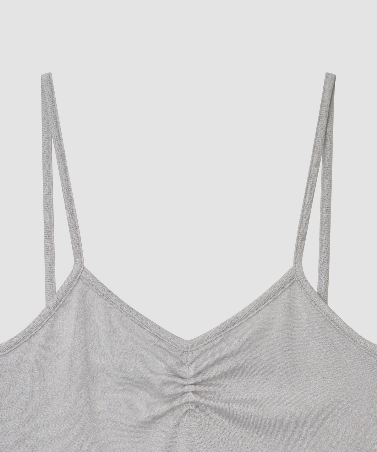 더 릴(THE LILLE) Like Shirring Sleeveless T_Light Gray