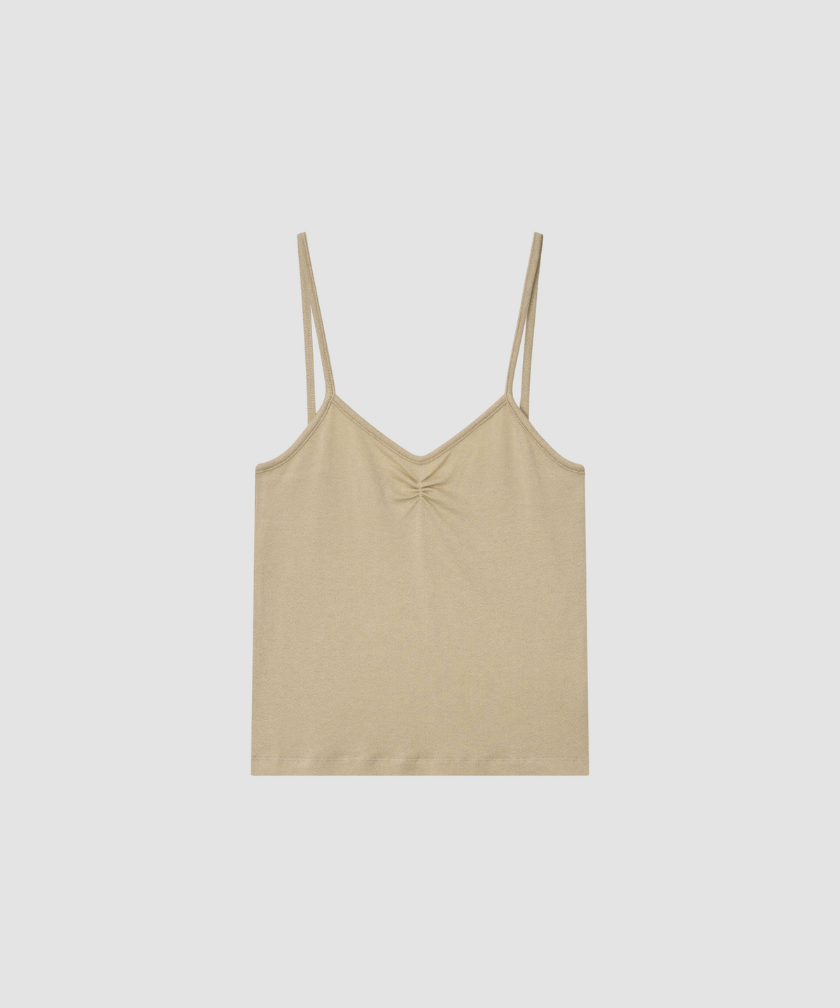 더 릴(THE LILLE) Like Shirring Sleeveless T_Beige