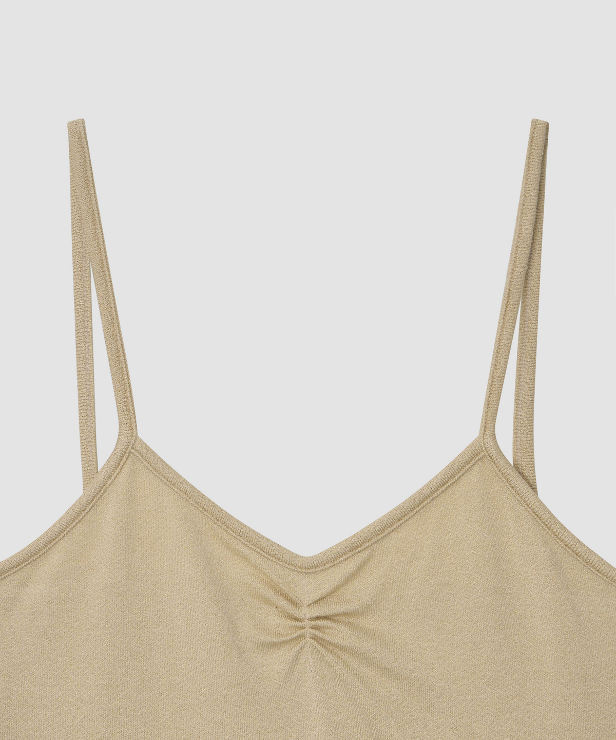 더 릴(THE LILLE) Like Shirring Sleeveless T_Beige