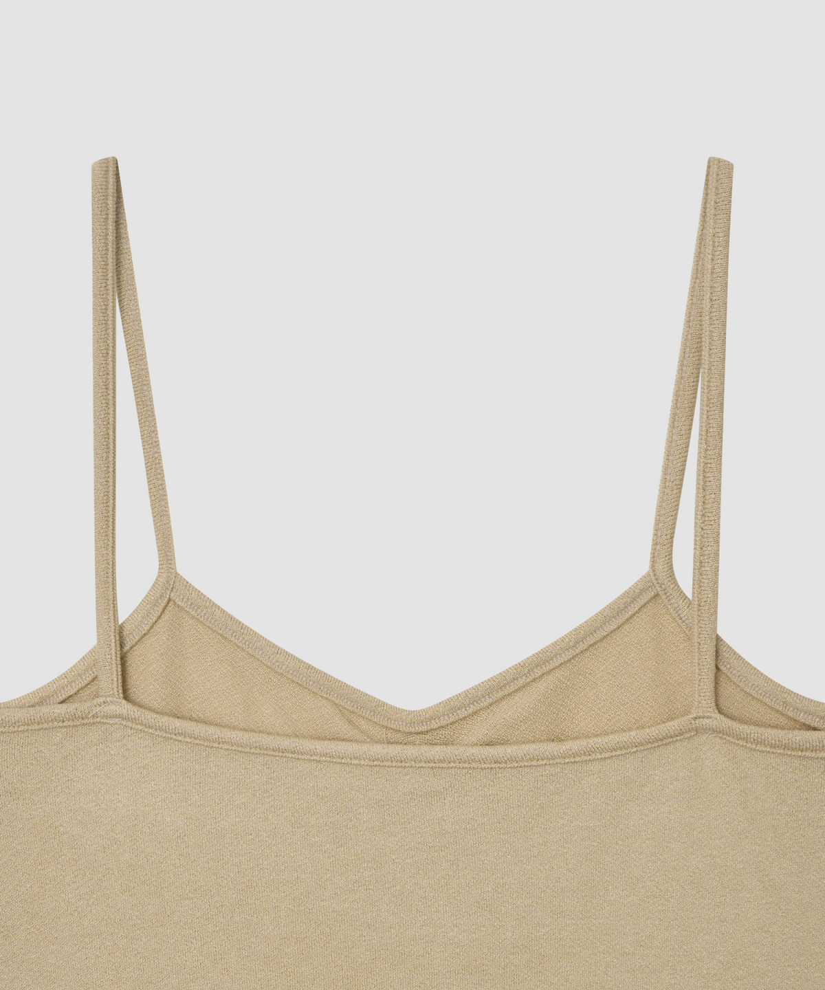 더 릴(THE LILLE) Like Shirring Sleeveless T_Beige
