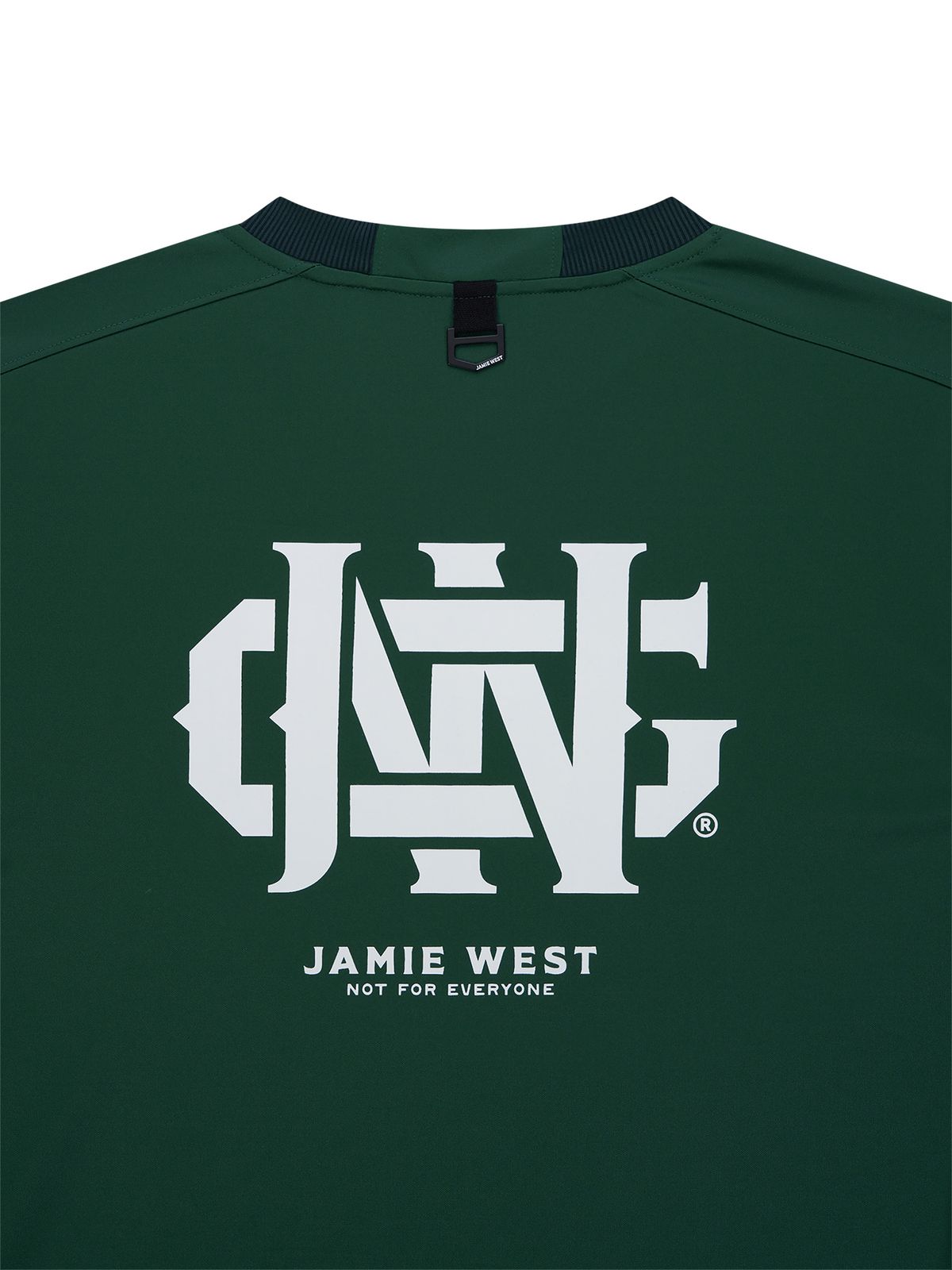 제이미웨스트(JAMIE WEST) [JWGC] 레트로 심볼 모크넥 티셔츠 (그린)
