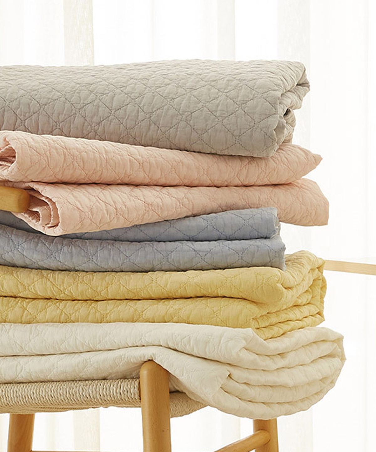 샤이닝홈(SHININGHOME) 샤르르 린아 80수 피그먼트 워싱 여름이불 겸 패드 2size 5컬러