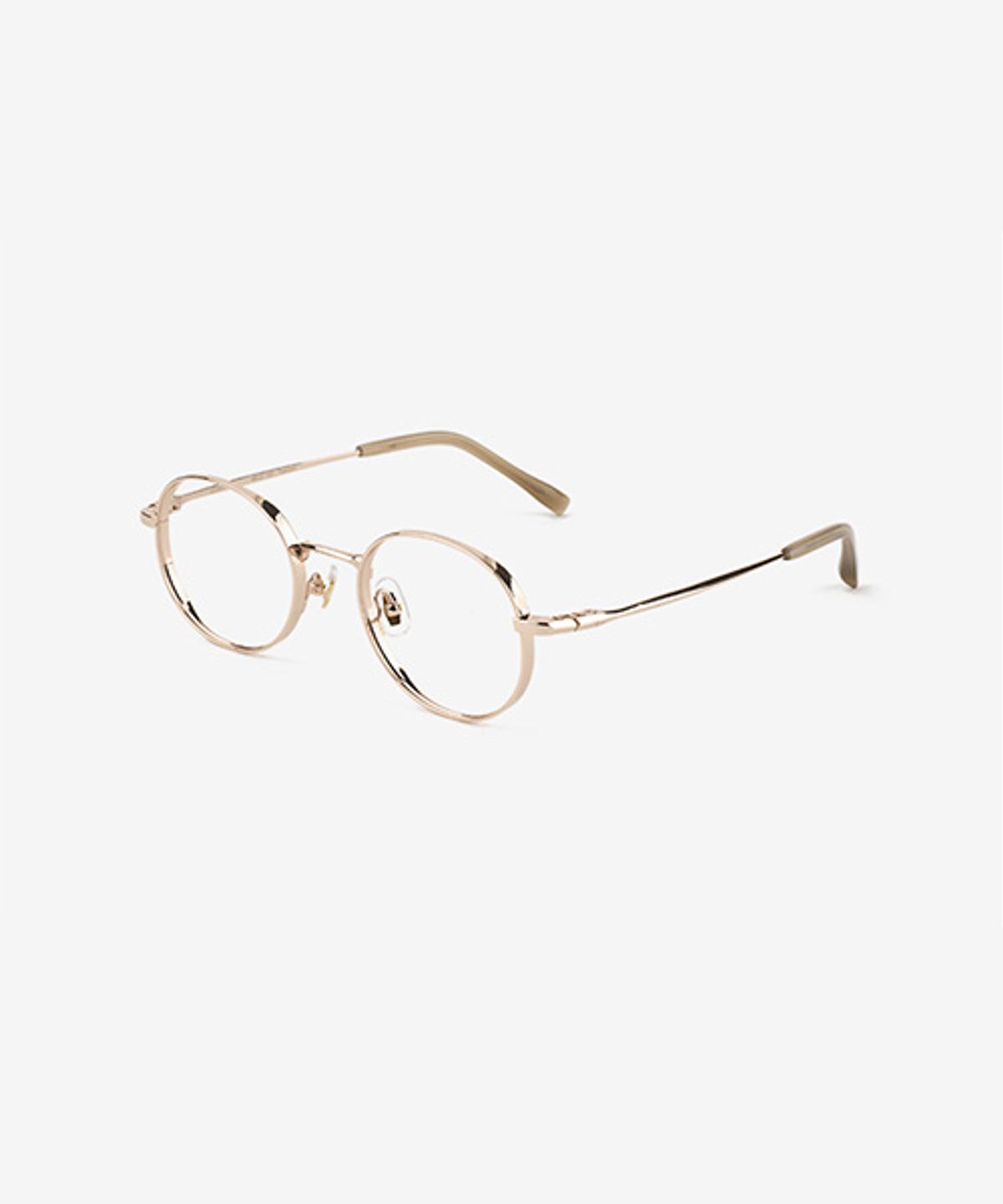 테츠오 아이웨어(TETSUO EYEWEAR) LS-03T 안경테 C3 ROSEGOLD