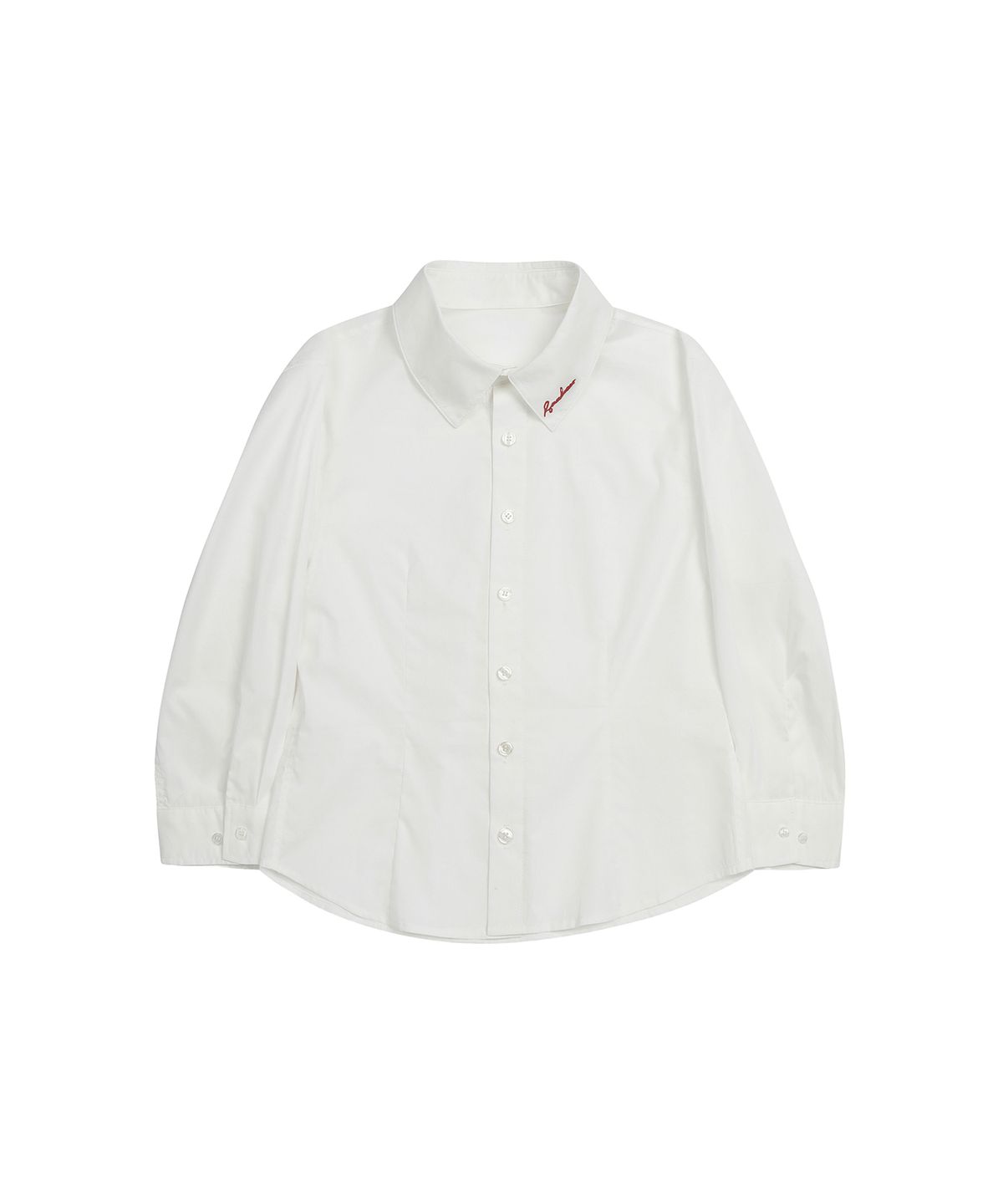 세컨모놀로그(SECONDMONO) Three-quarter Sleeve Shirt [WHITE]_SEWSH010WHITE