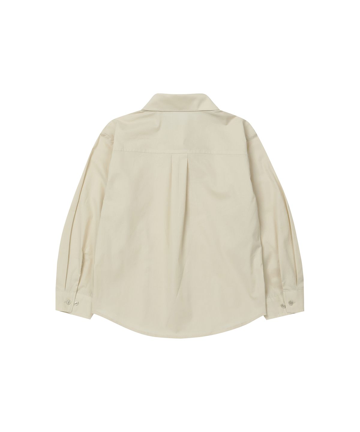 세컨모놀로그(SECONDMONO) Three-quarter Sleeve Shirt [BEIGE]_SEWSH010BEIGE