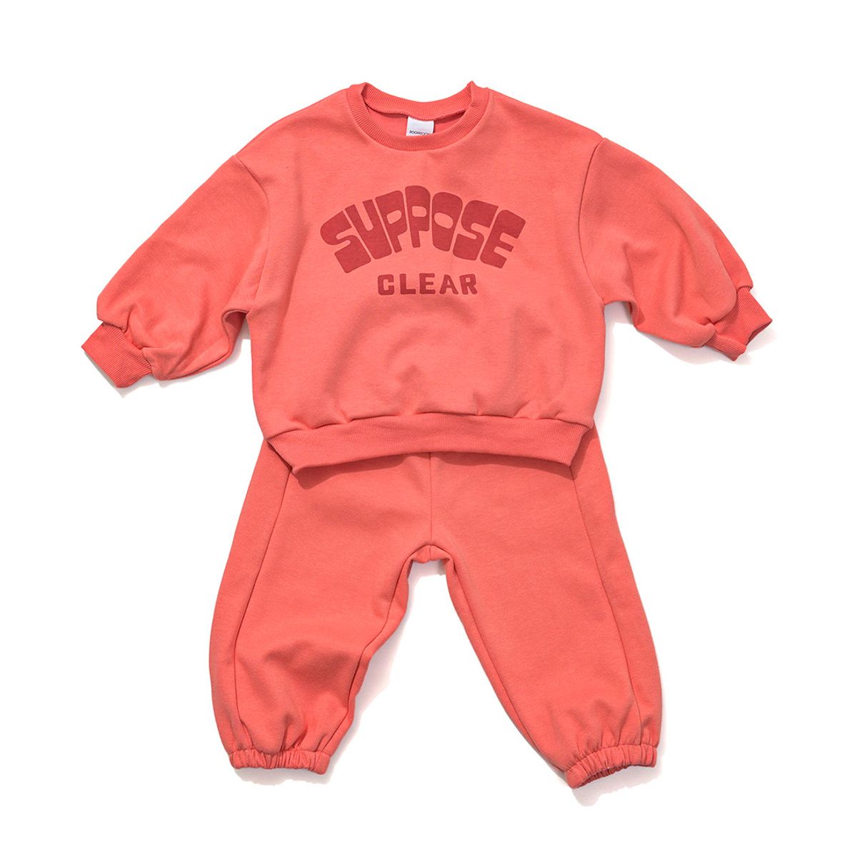 붐붐키즈(BOOMBOOMKIDS) SS26A02 오렌지소다셋업