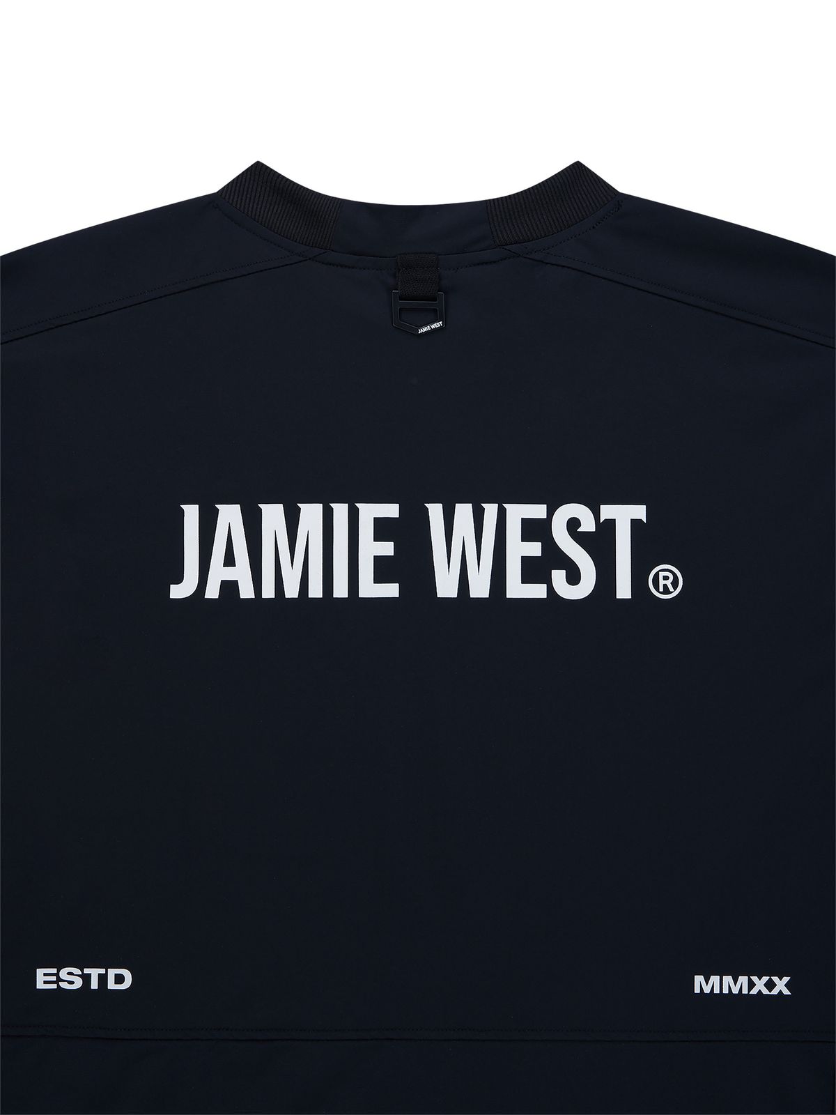제이미웨스트(JAMIE WEST) [JWGC] 에센셜 퍼포먼스 모크넥 티셔츠 (블랙)