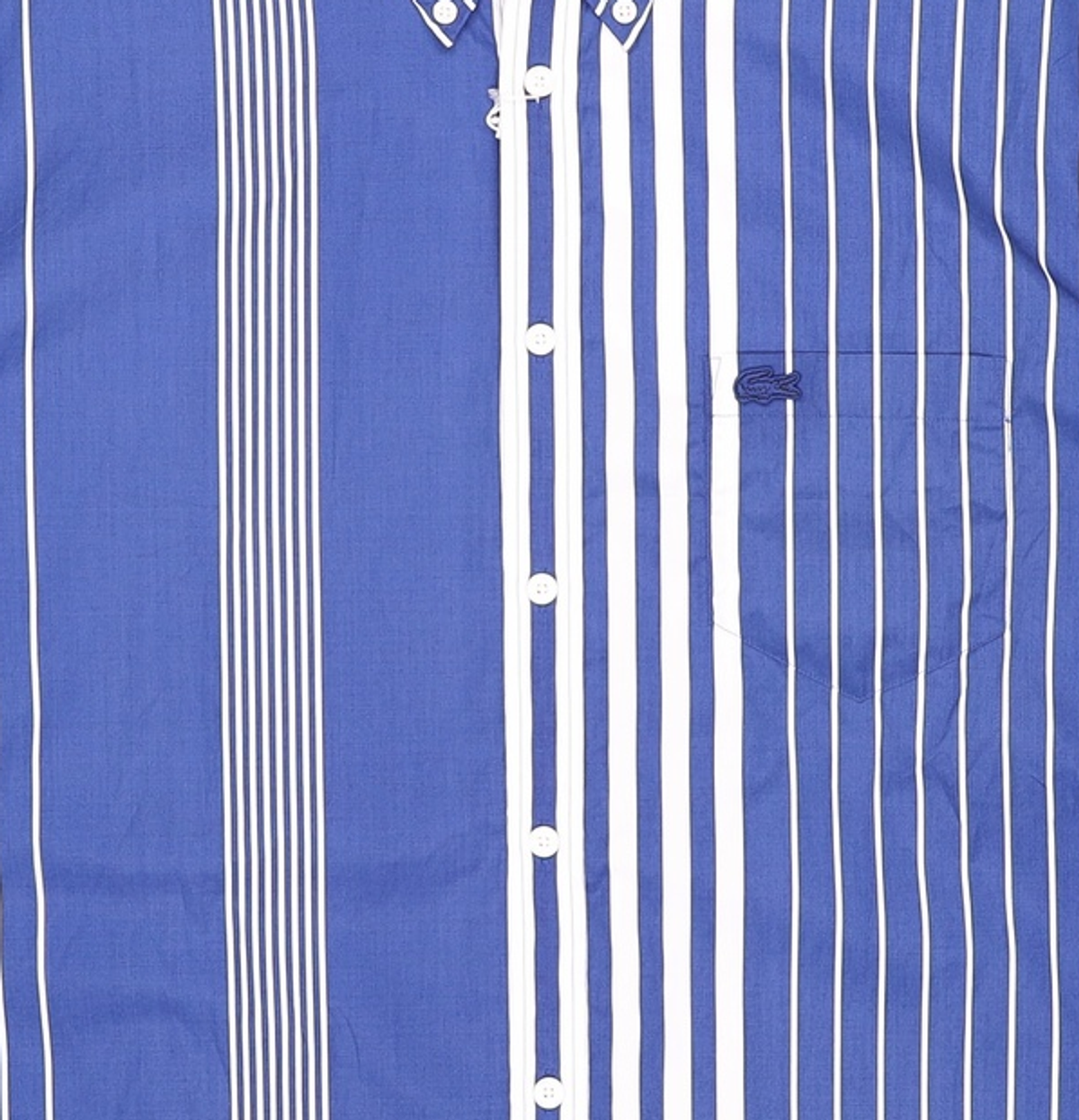 라코스테(LACOSTE) 남성 스트라이프 버티컬 셔츠 LCST CH9768-20BRU0 40