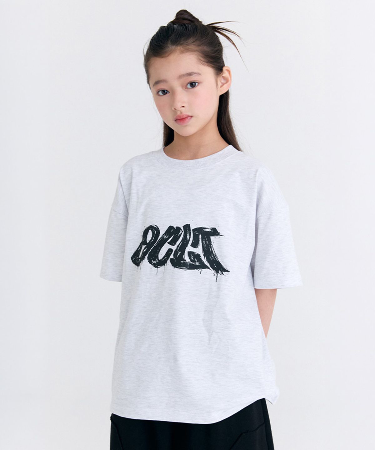오실롯 주니어(OCELOT JUNIOR) G12 블러디 반팔 (라이트그레이)