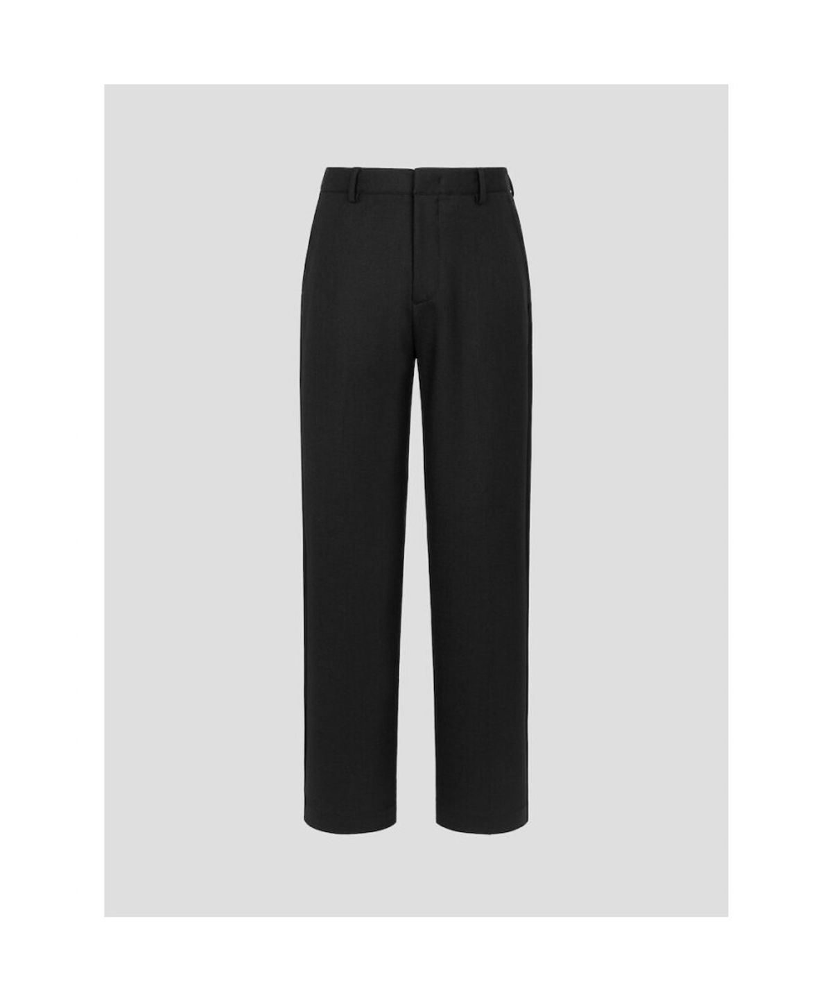 빈폴 멘(BEANPOLE MEN) 울 혼방 세미와이드 슬랙스  블랙