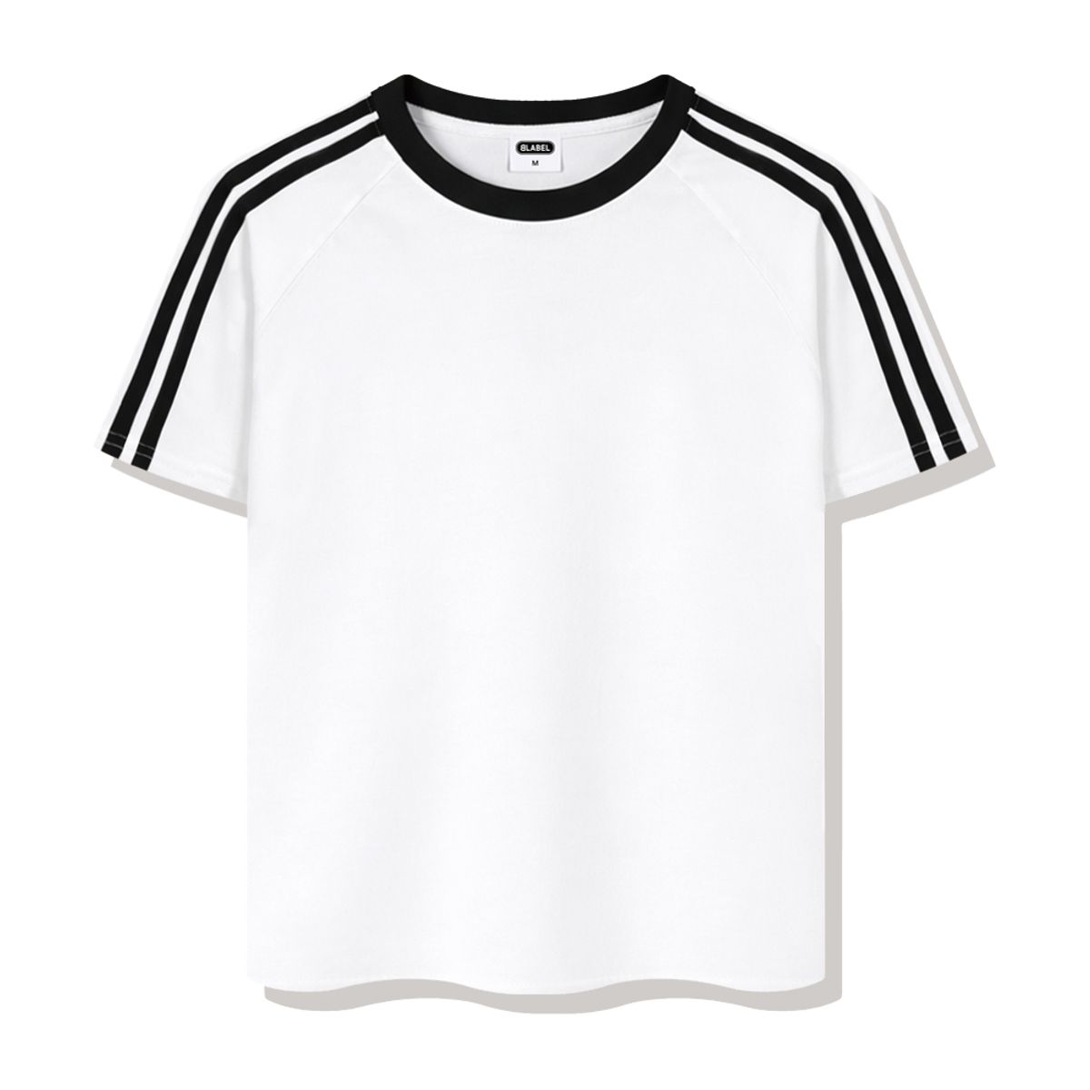 베이직라벨(BASIC LABEL) Spencer Oversized fit track short-sleeved T-shirt 4 Color [BLSE_3501]