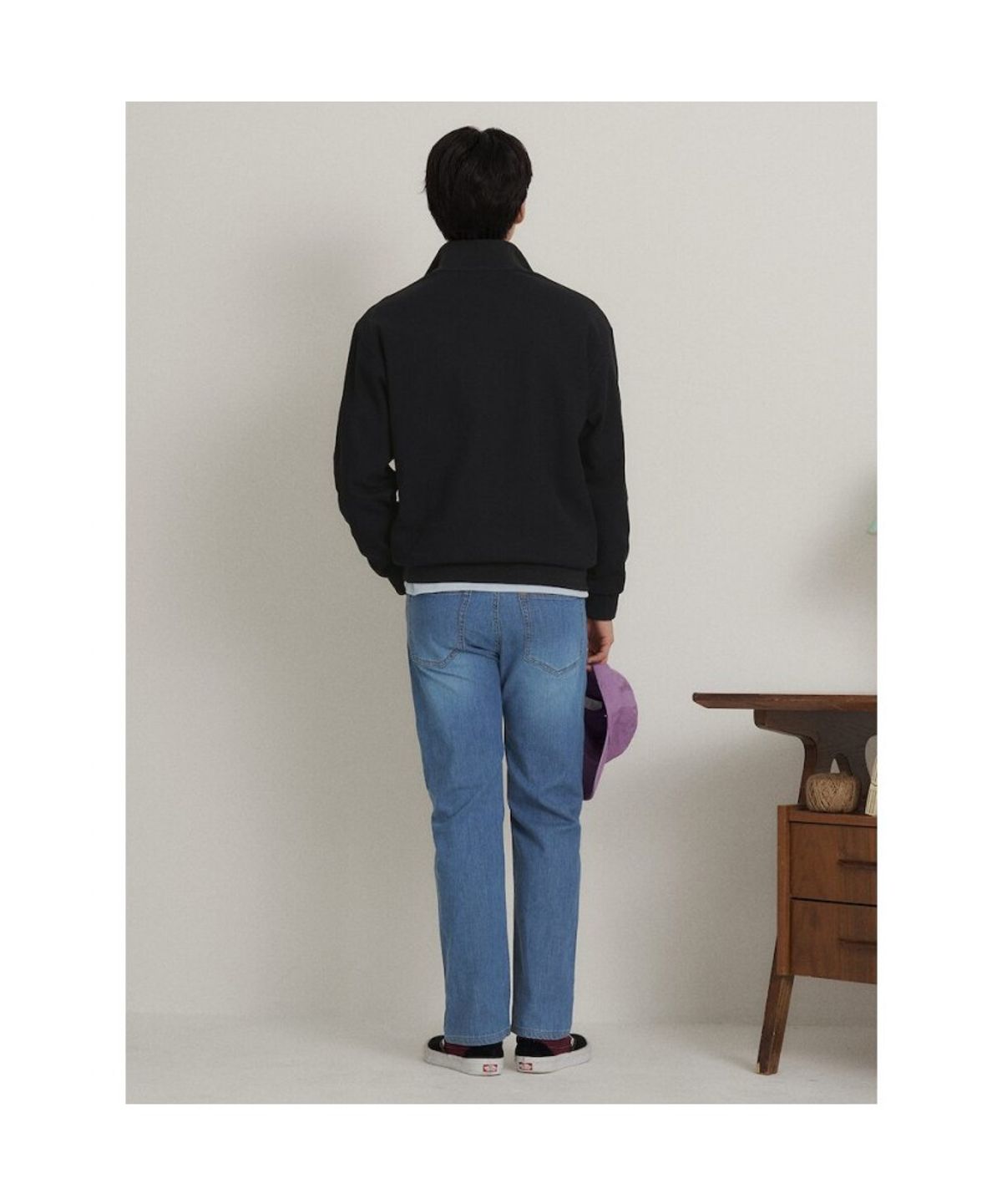 빈폴 멘(BEANPOLE MEN) 여름 스탠다드핏 데님 팬츠  스카이 블루