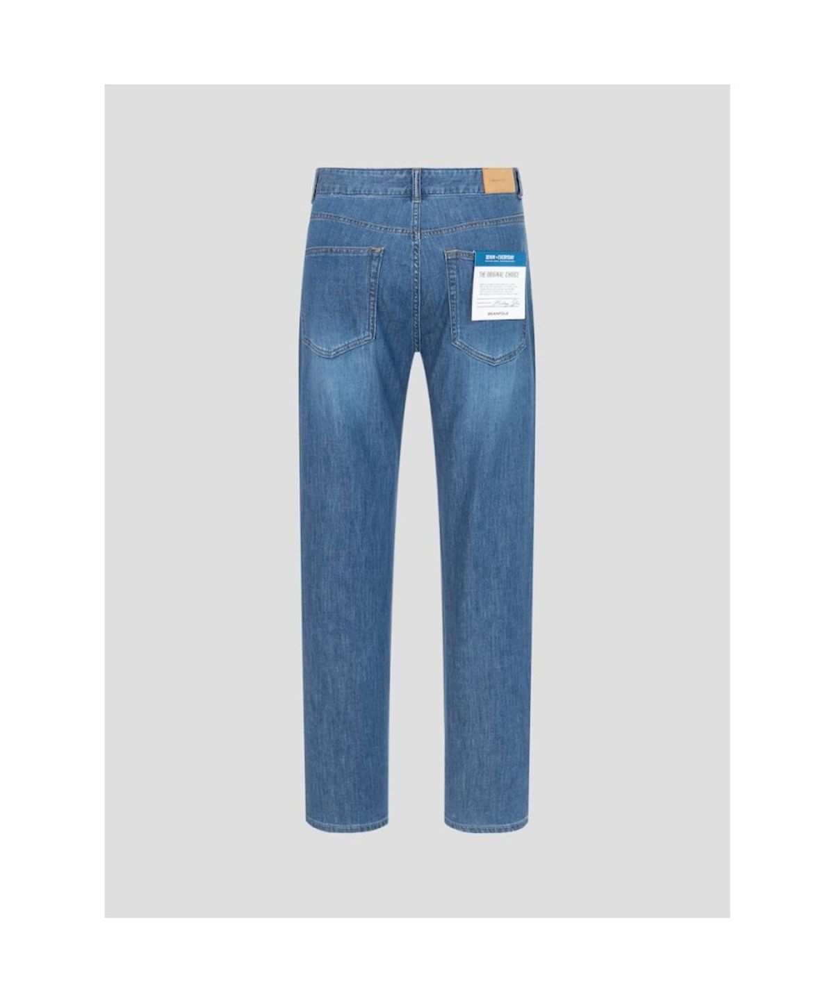빈폴 멘(BEANPOLE MEN) 여름 스탠다드핏 데님 팬츠  스카이 블루