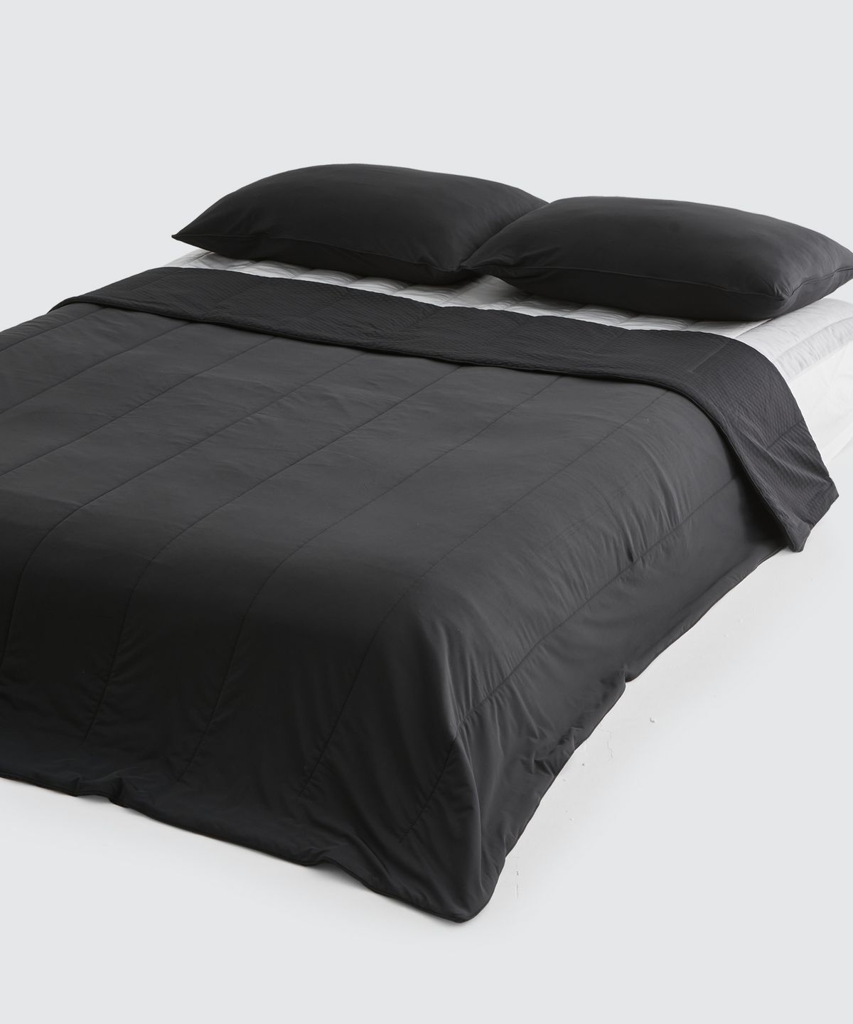 무신사 스탠다드 홈 & 프로덕트(MUSINSA STANDARD HOME & PRODUCTS) 쿨탠다드 PCM 냉감 차렵이불 SS [블랙]