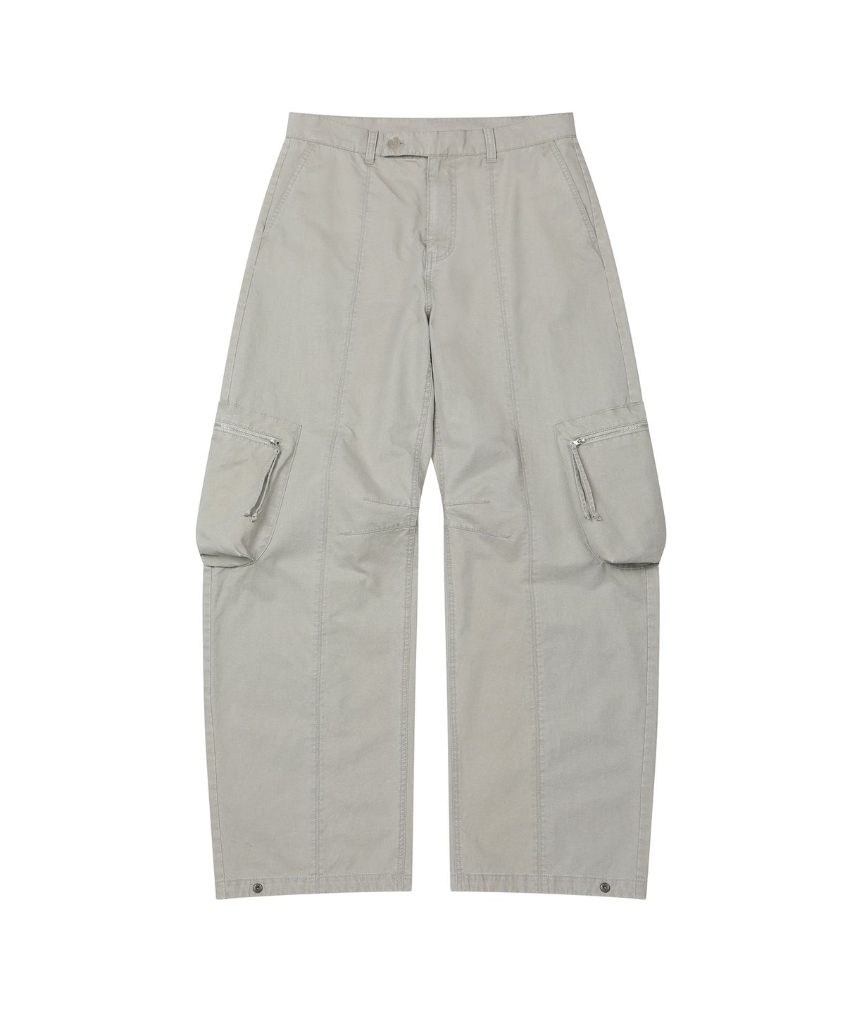 세컨모놀로그(SECONDMONO) Washed Wide Cargo Pants [TAUPE]_SEPT082TAUPE