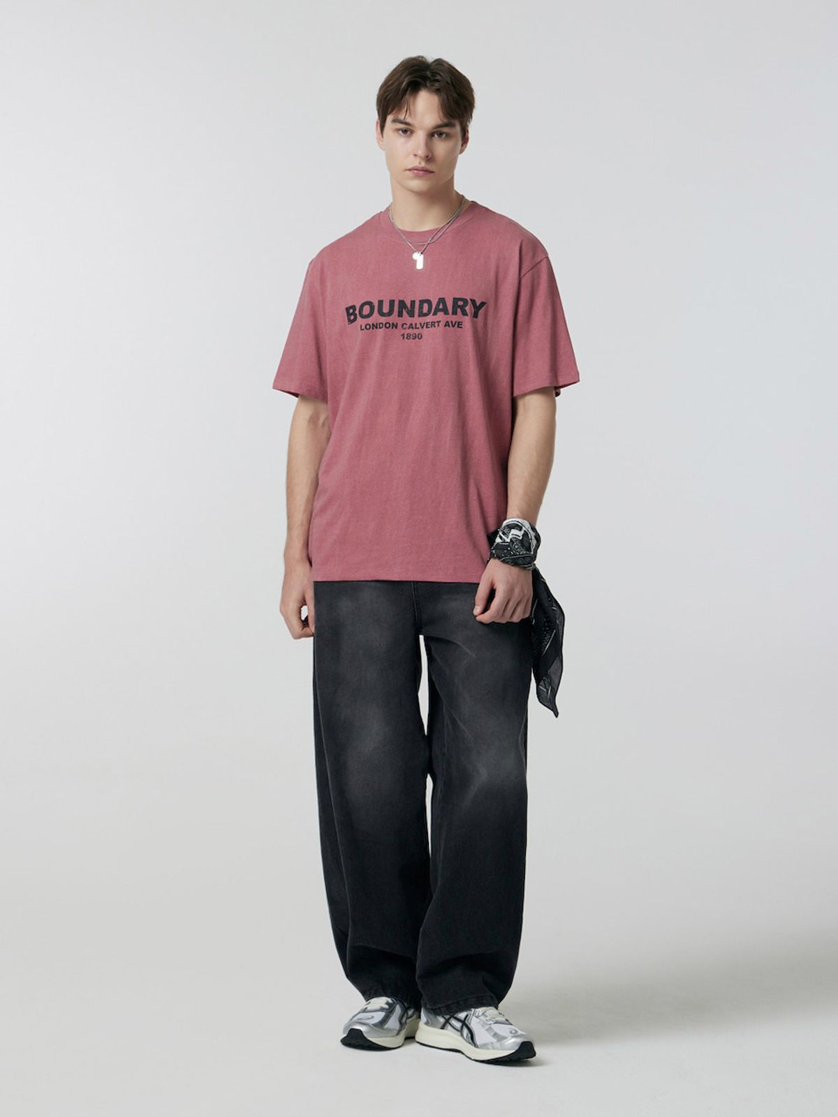 바운더리(BOUNDARY) LONDON CALVERT AVE 1890 T-SHIRT MP_B252PSM201