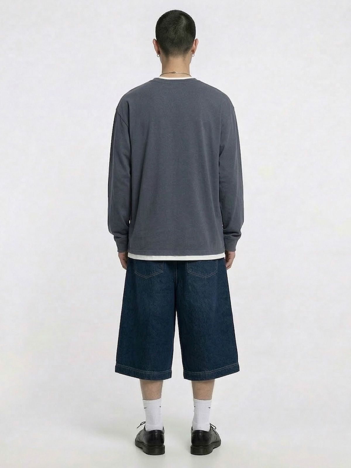 바운더리(BOUNDARY) BOUNDARY EMBLEM LONG SLEEVE TEE-SHIRTS NY_B261MSM205