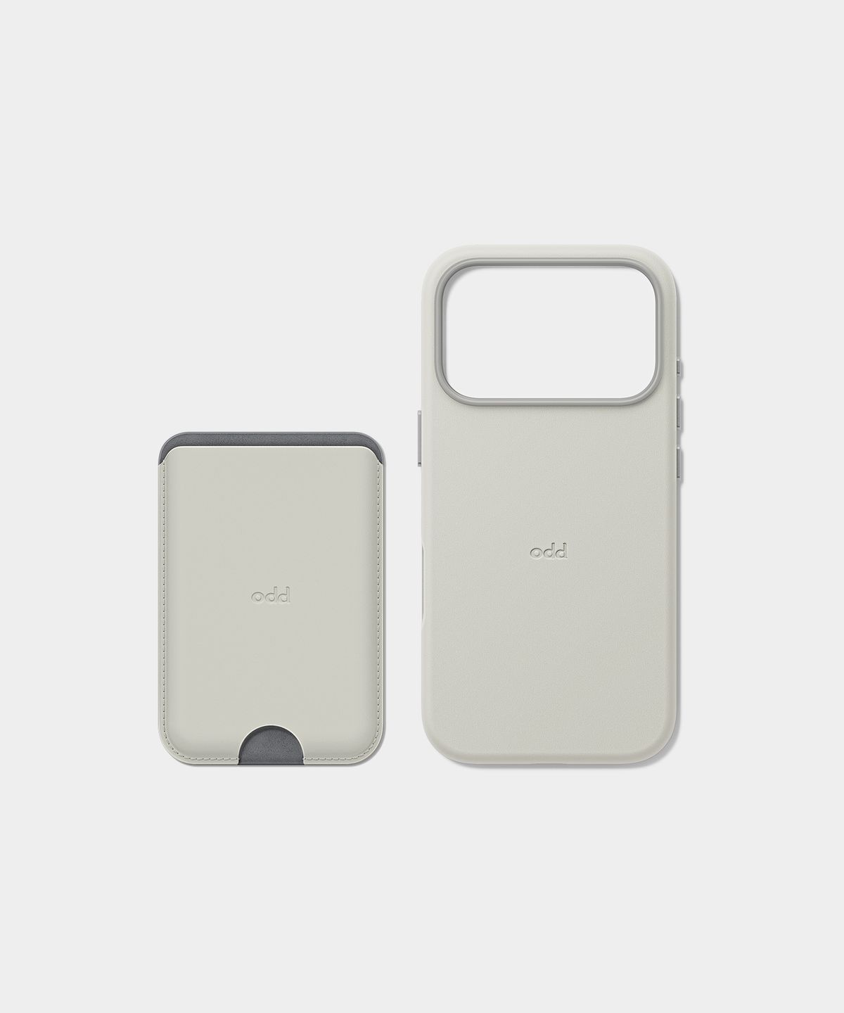 에이오드(A.ODD) [SET] 에이오드 가죽 맥세이프 케이스 + 포켓 가죽 맥세이프 카드 지갑