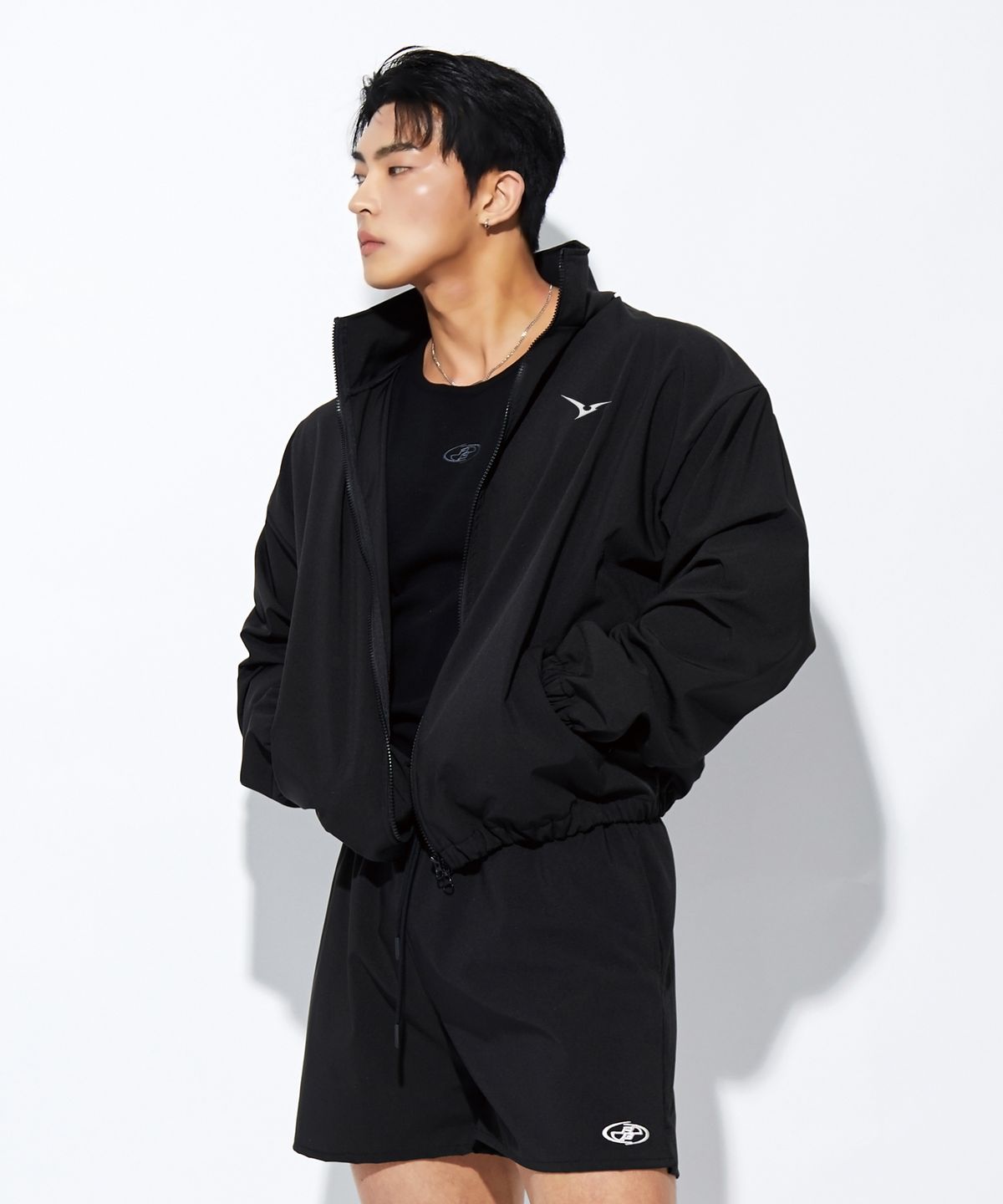 베트랙트(BATTRACT) BA 챔피언스 클럽 베트 로고 데일리 윈드 브레이커 [BLACK]