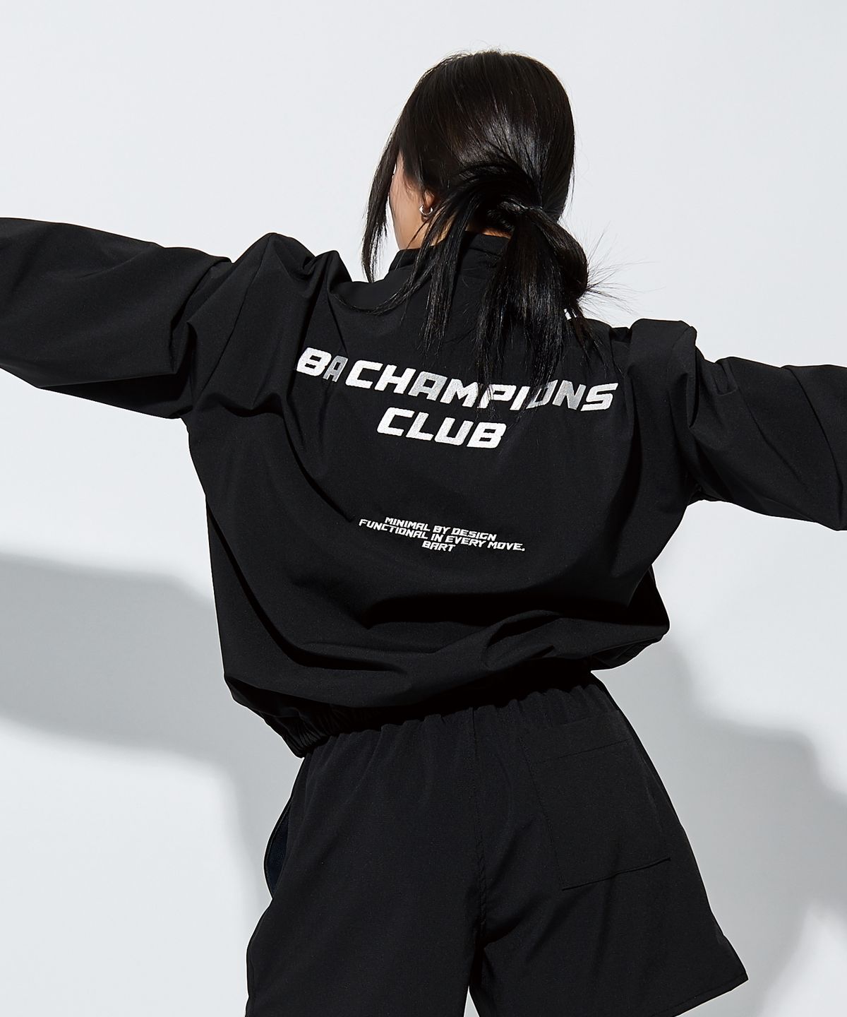 베트랙트(BATTRACT) BA 챔피언스 클럽 베트 로고 데일리 윈드 브레이커 [BLACK]