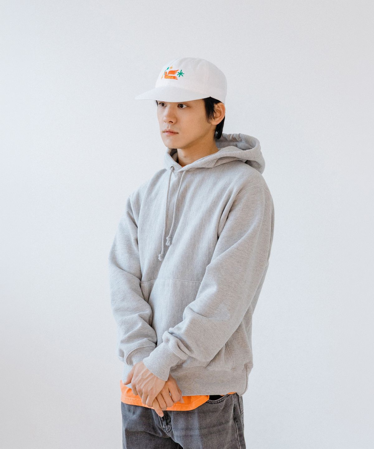 시트로(CITRO) 럭키 버드 찰리캡 화이트