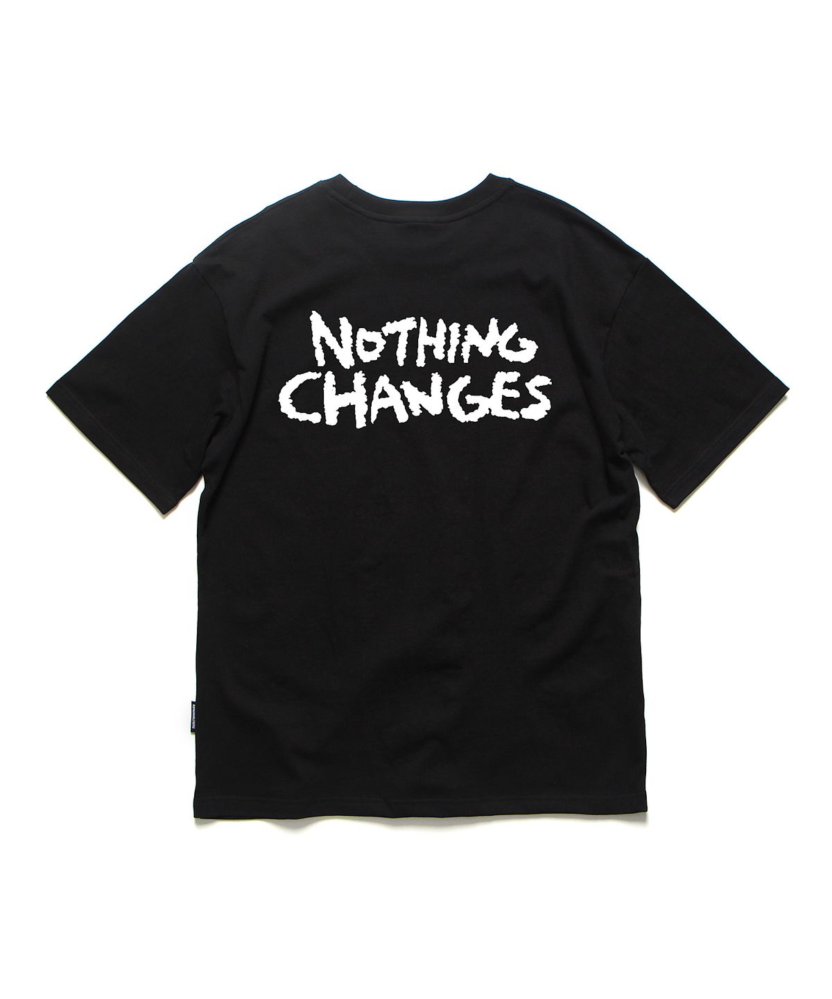 앱놀머씽(ABNORMALTHING) NC 오버핏 티셔츠 블랙 (NC T-SHIRT BLACK)