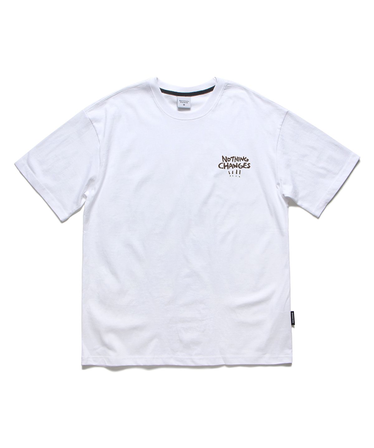 앱놀머씽(ABNORMALTHING) NC 오버핏 티셔츠 블랙 (NC T-SHIRT BLACK)