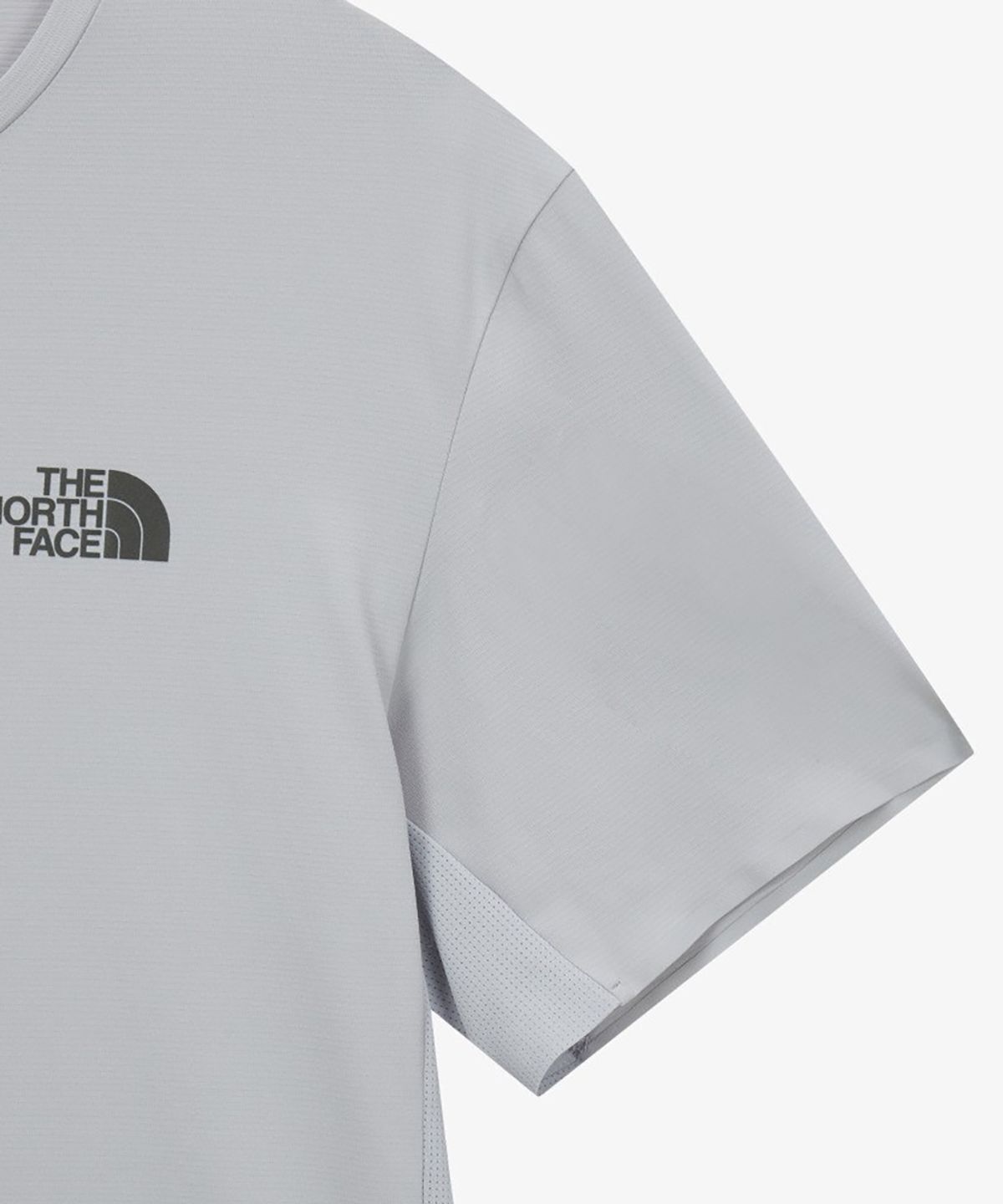 노스페이스(THE NORTH FACE) NT7US15C 남성 페이스온 반팔 티 STONE GRAY