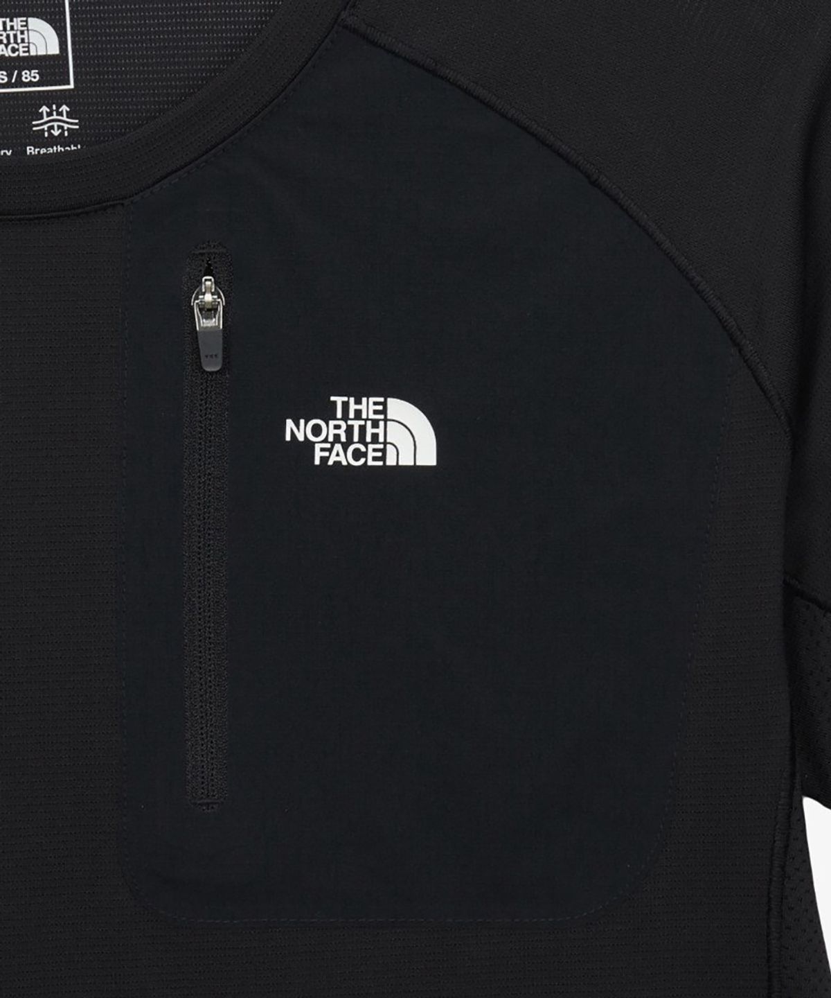 노스페이스(THE NORTH FACE) NT7US36A 여성 베인 반팔티 BLACK