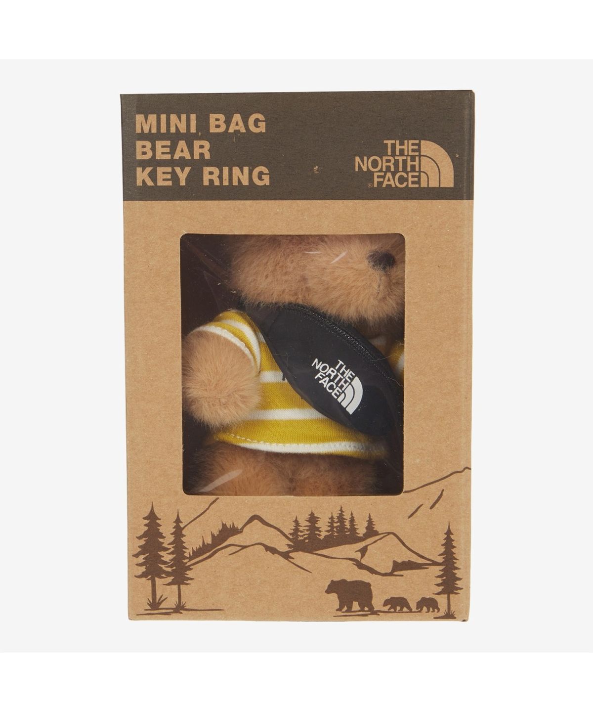 노스페이스(THE NORTH FACE) NA5AS08B 미니백 베어 키링 YELLOW
