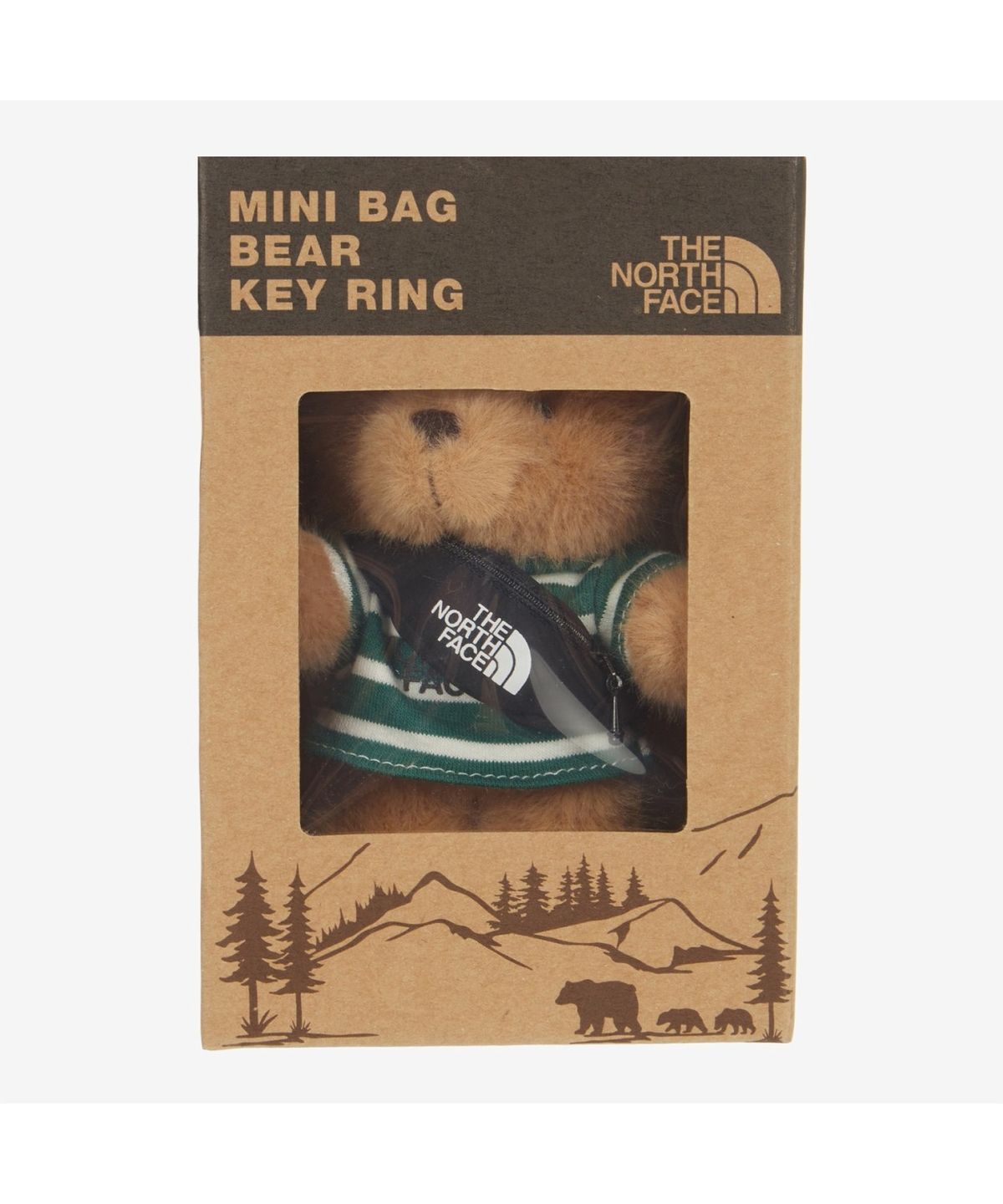노스페이스(THE NORTH FACE) NA5AS08C 미니백 베어 키링 GREEN