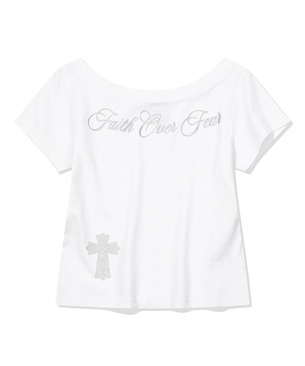 이퓨원트(IFYOUWANT) Grace One-Shoulder Tee White