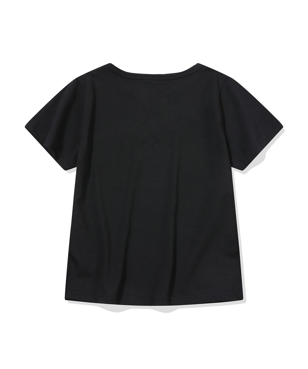 이퓨원트(IFYOUWANT) Cursive Crop Tee Black
