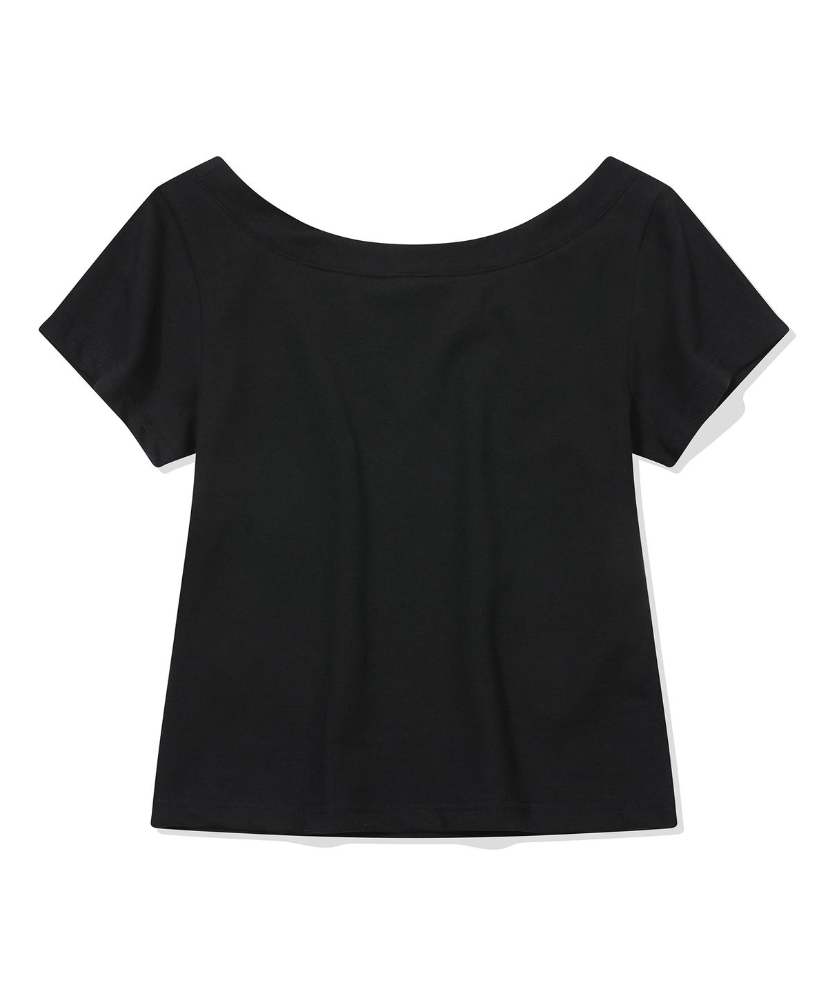 이퓨원트(IFYOUWANT) Pegasus One-Shoulder Tee Black